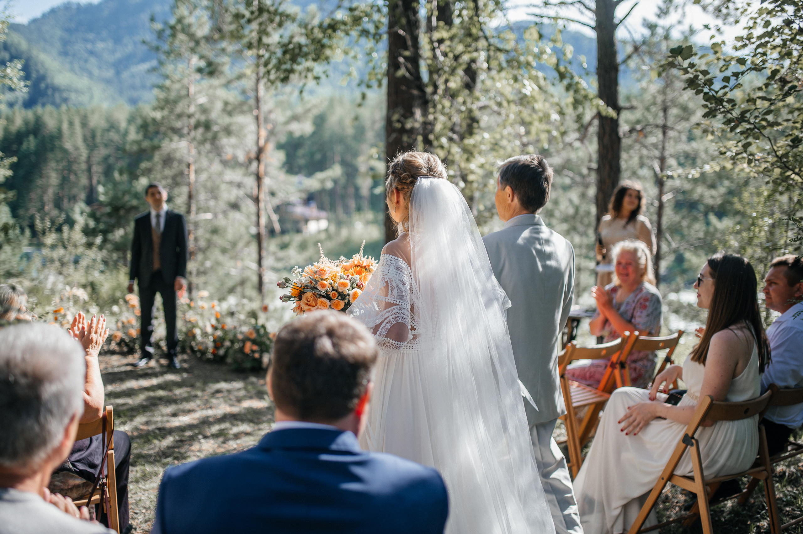 Игорь и Виктория. Свадебная  съемка на Алтае