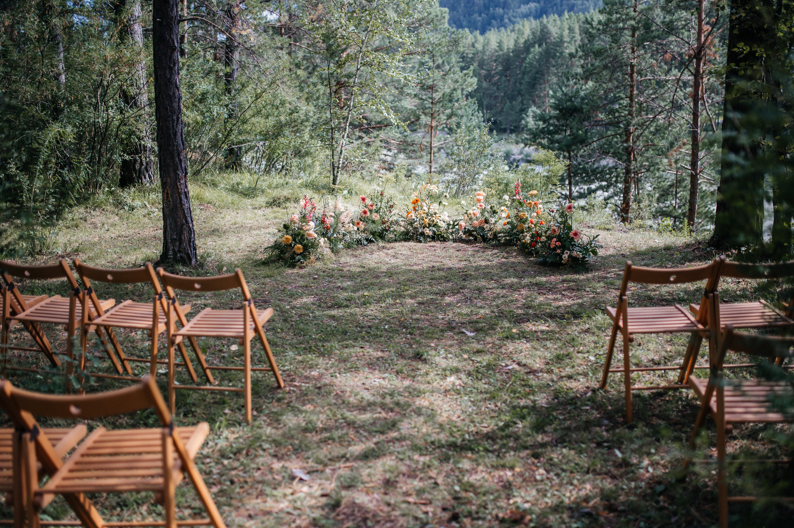 Игорь и Виктория. Свадебная  съемка на Алтае