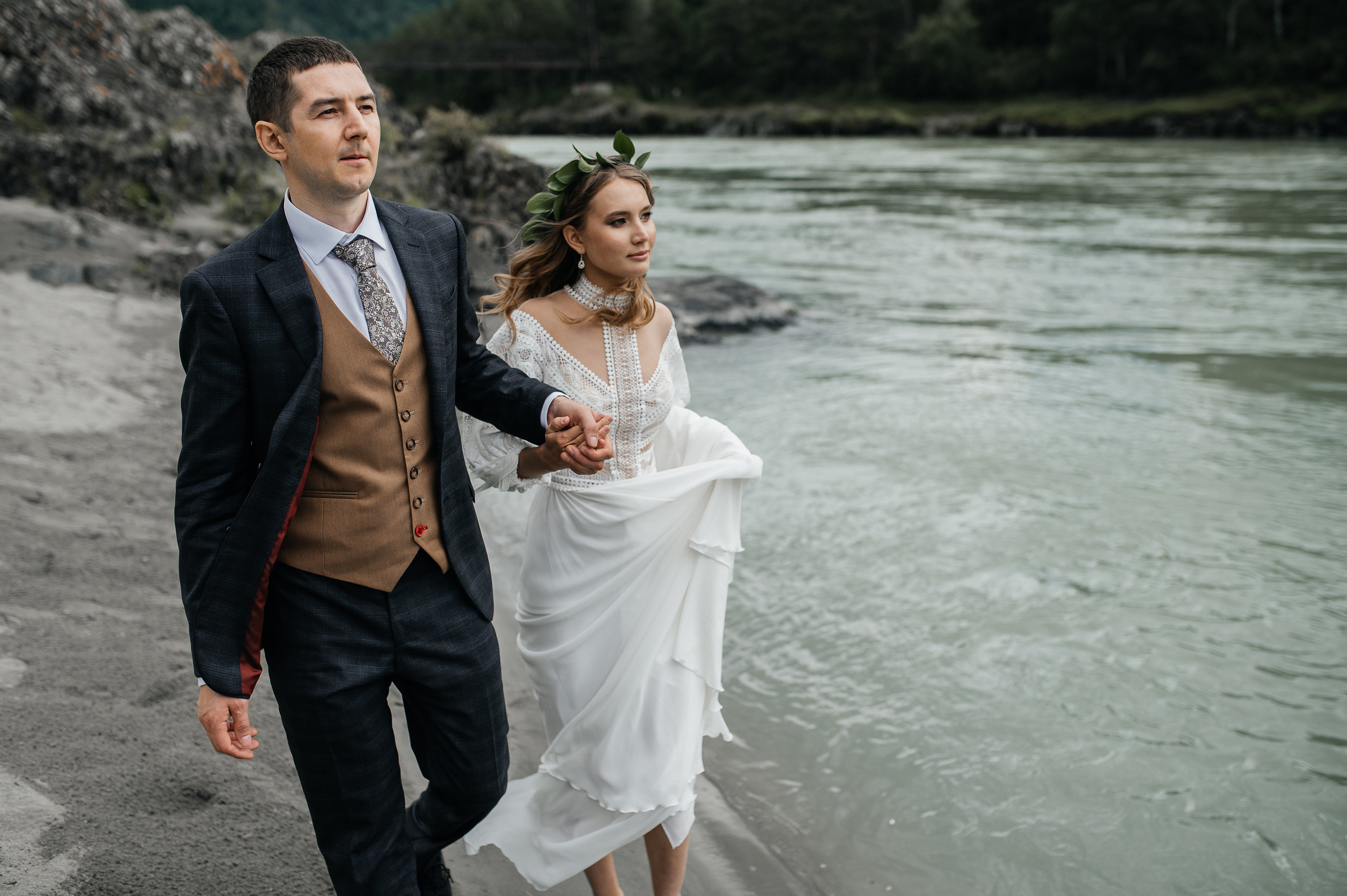 Игорь и Виктория. Свадебная  съемка на Алтае