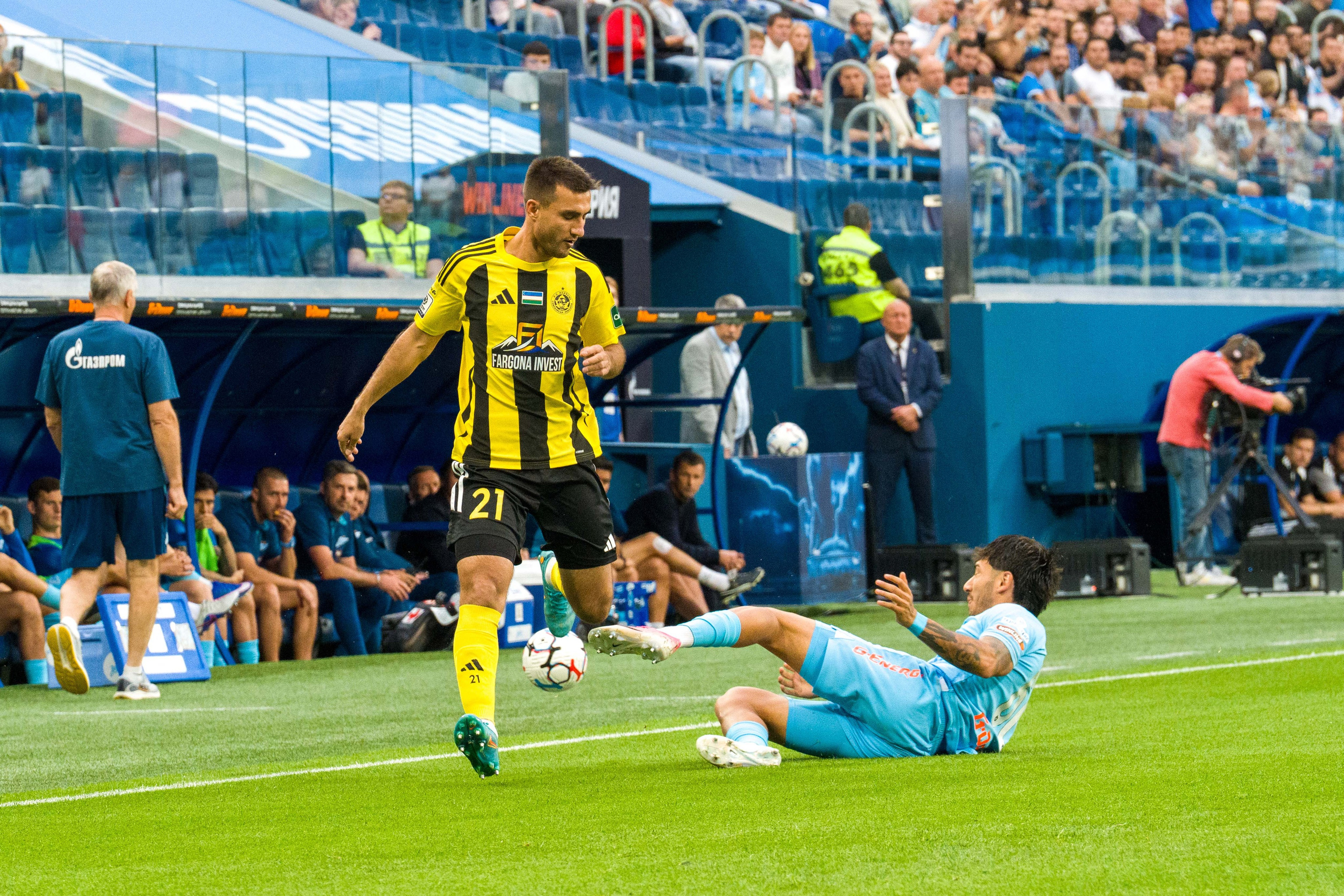 Zenit vs Neftchi 4-1 — Winline Super Series photo gallery, Gazprom Arena | Anton Gauf