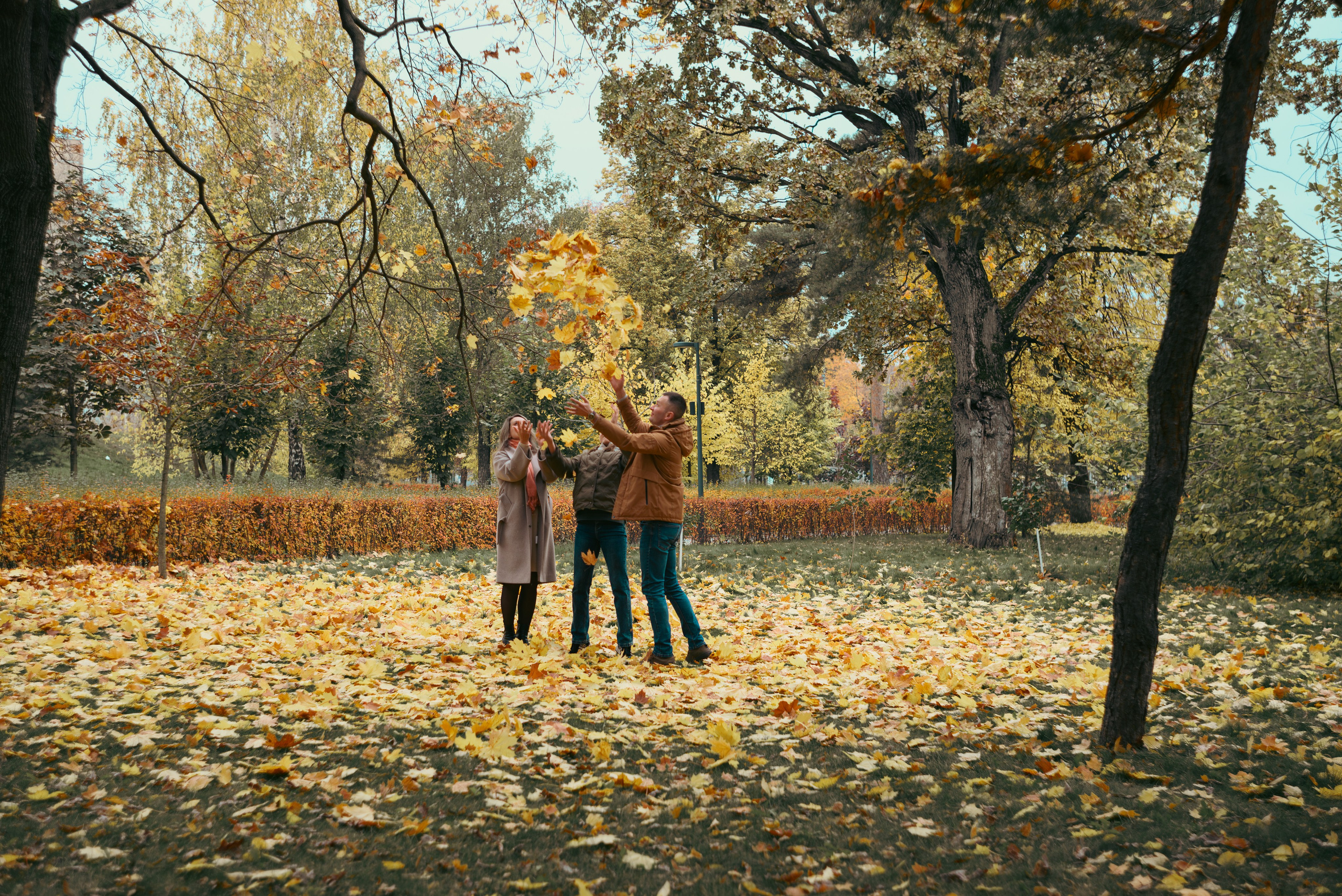 Осенняя Love story. Семейный фотограф г. Москва