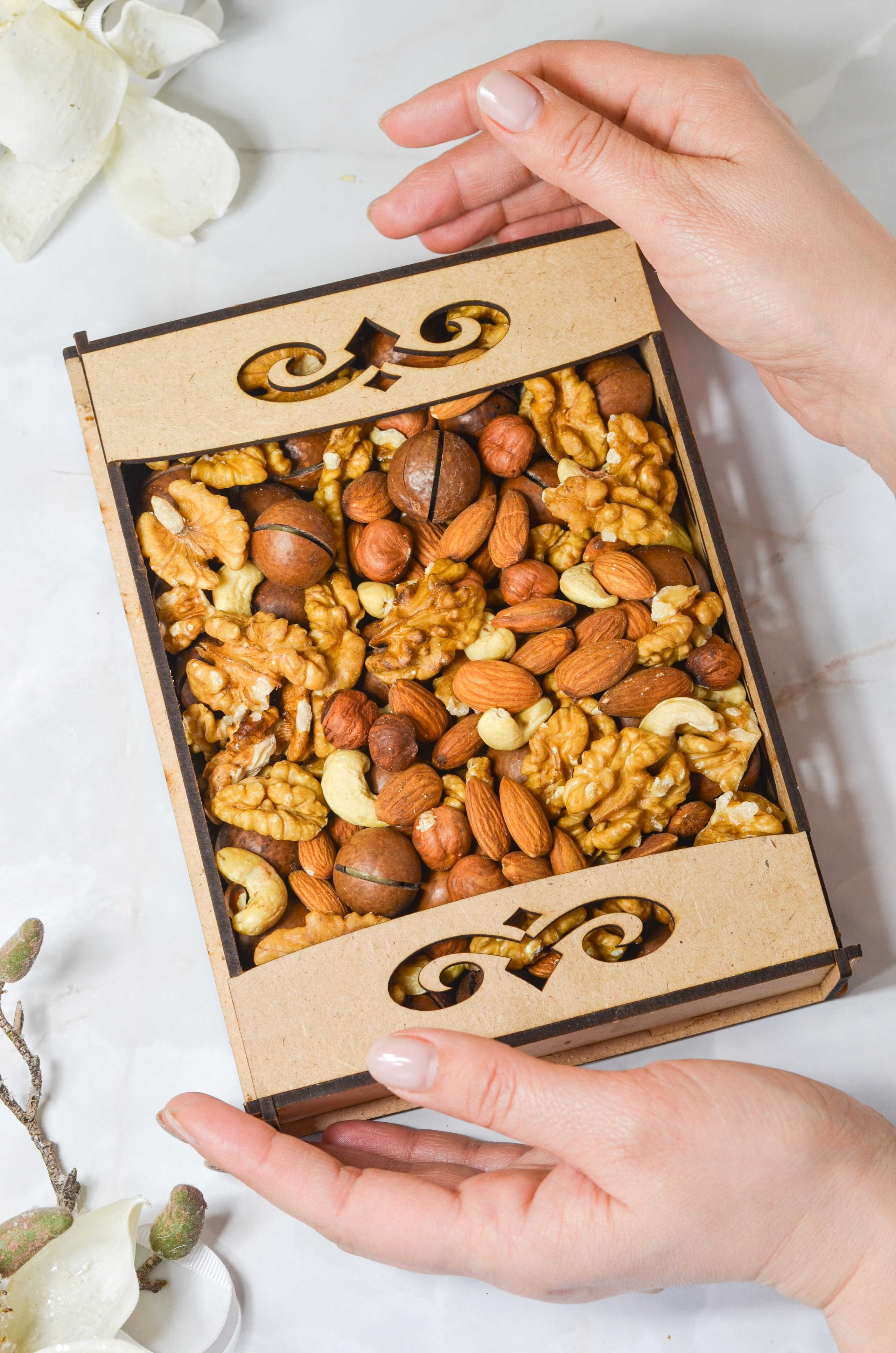 Орехи в упаковке. Сайт фотографа Алии Фаттах