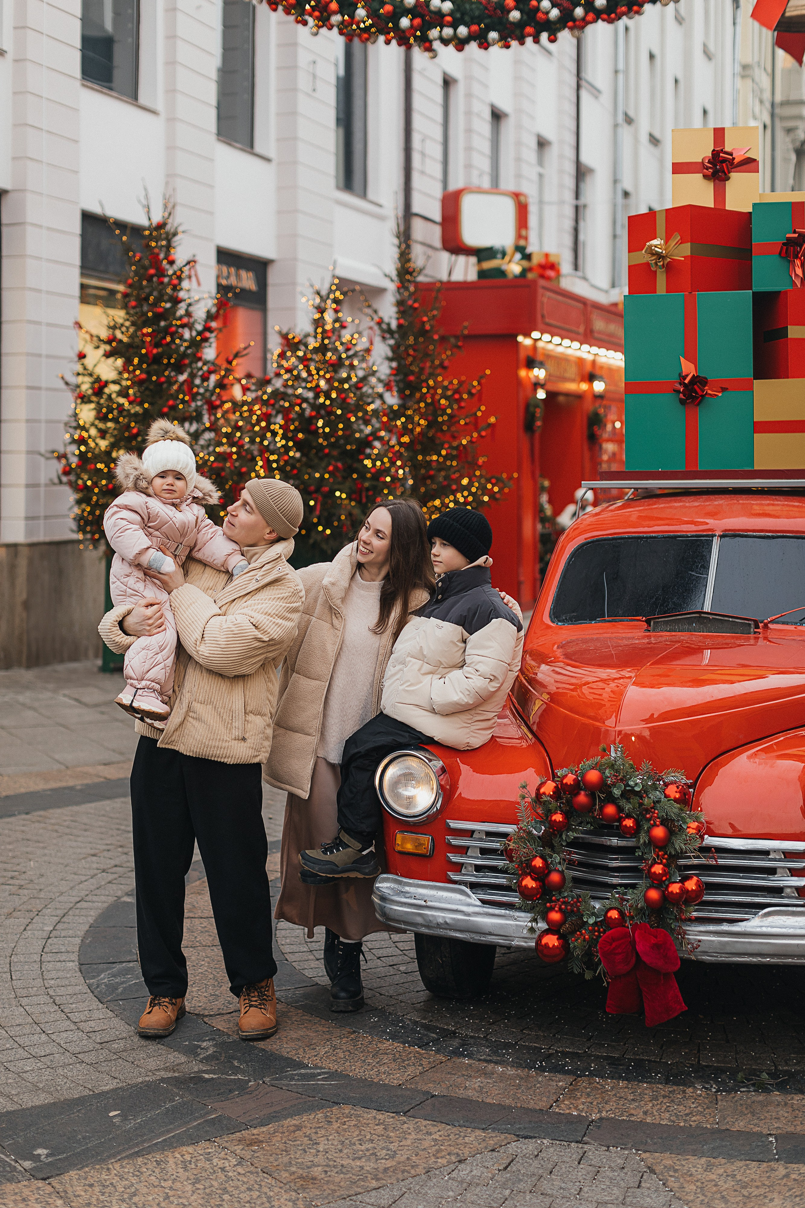 Арина и Семья. Фотограф Москва