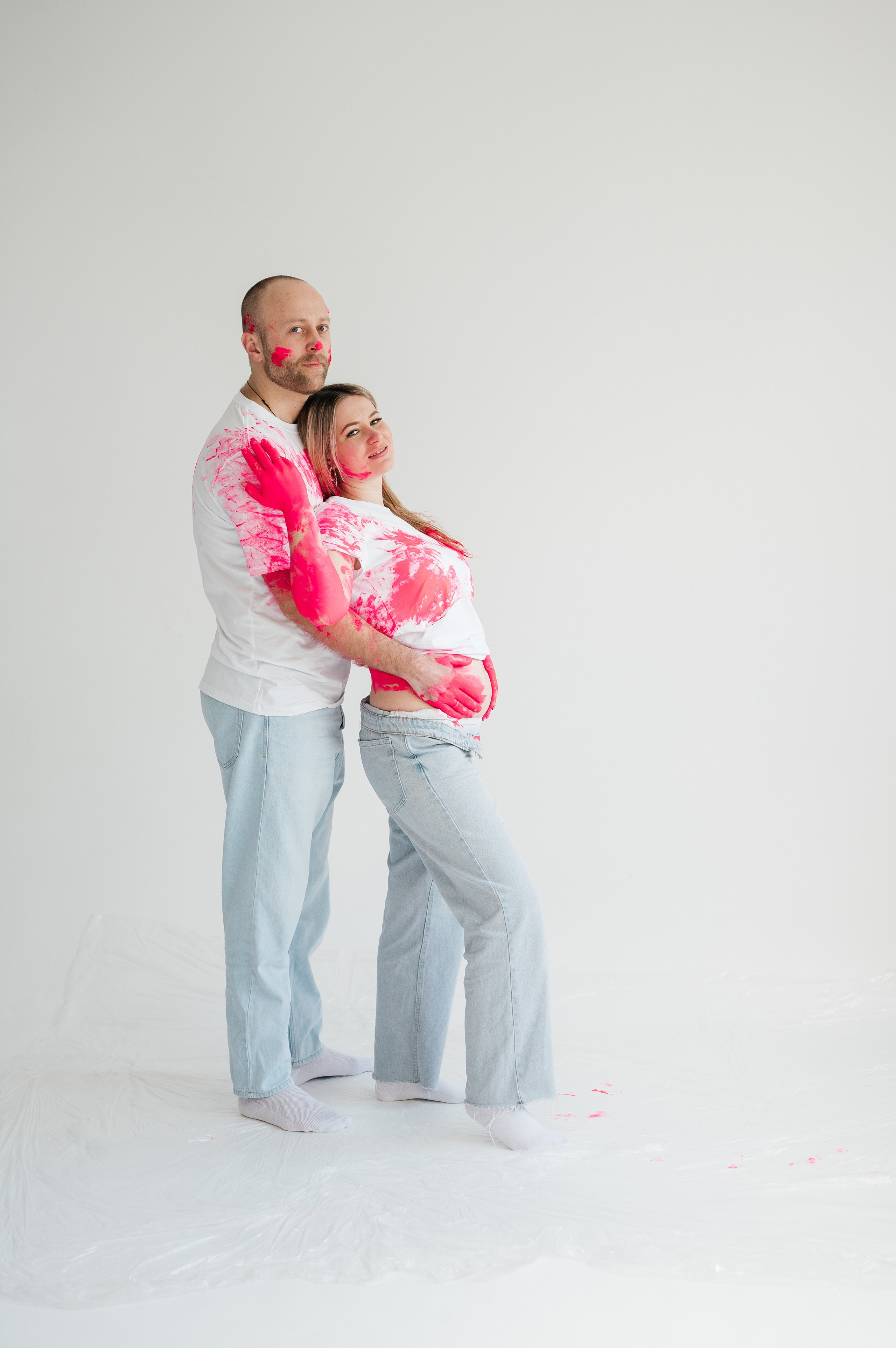 Гендер пати с красками. Свадебный и семейный фотограф в Краснодаре Алина Мельник