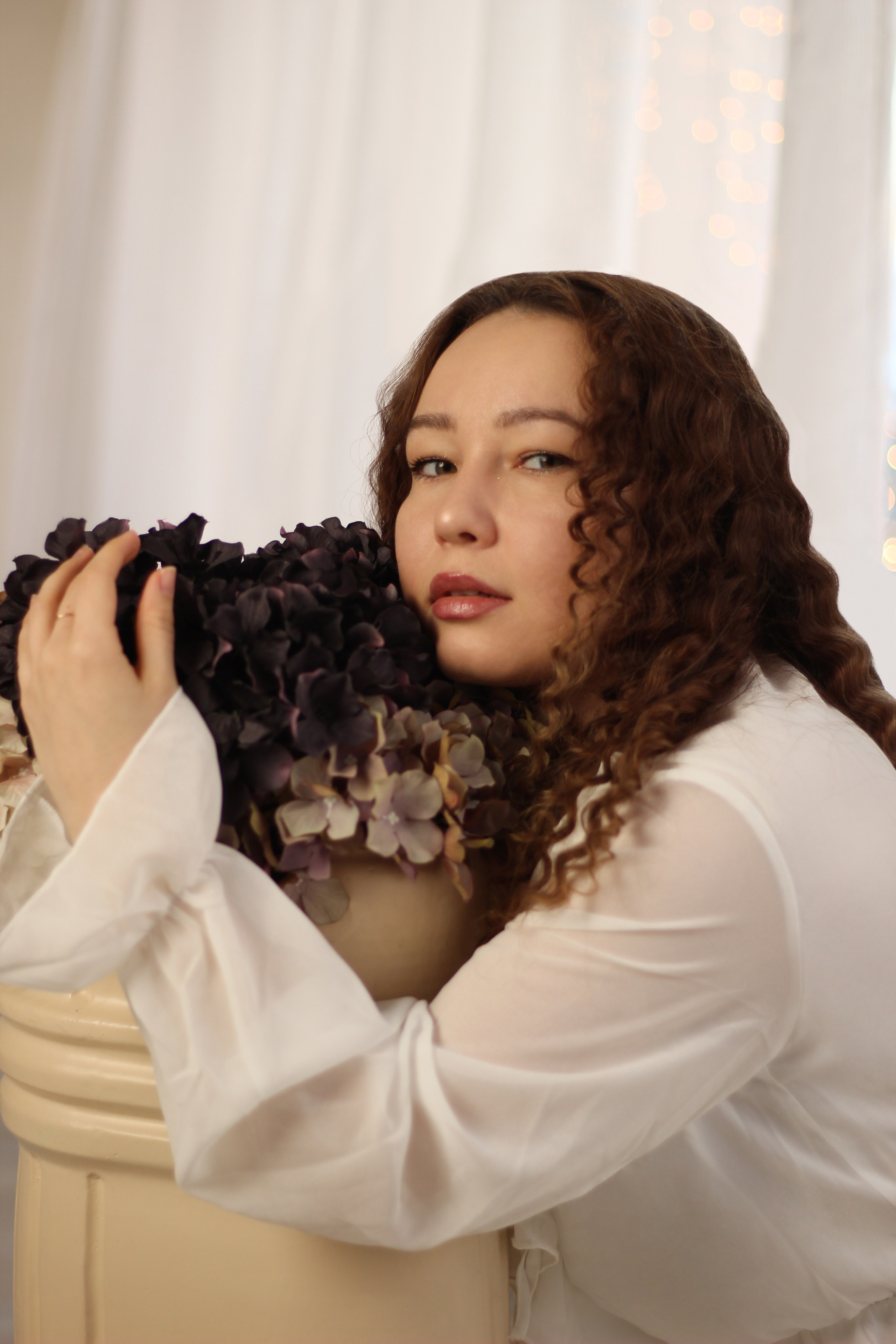 В её глазах отражается целый мир, и он невероятно красив. Фотограф Красноярск