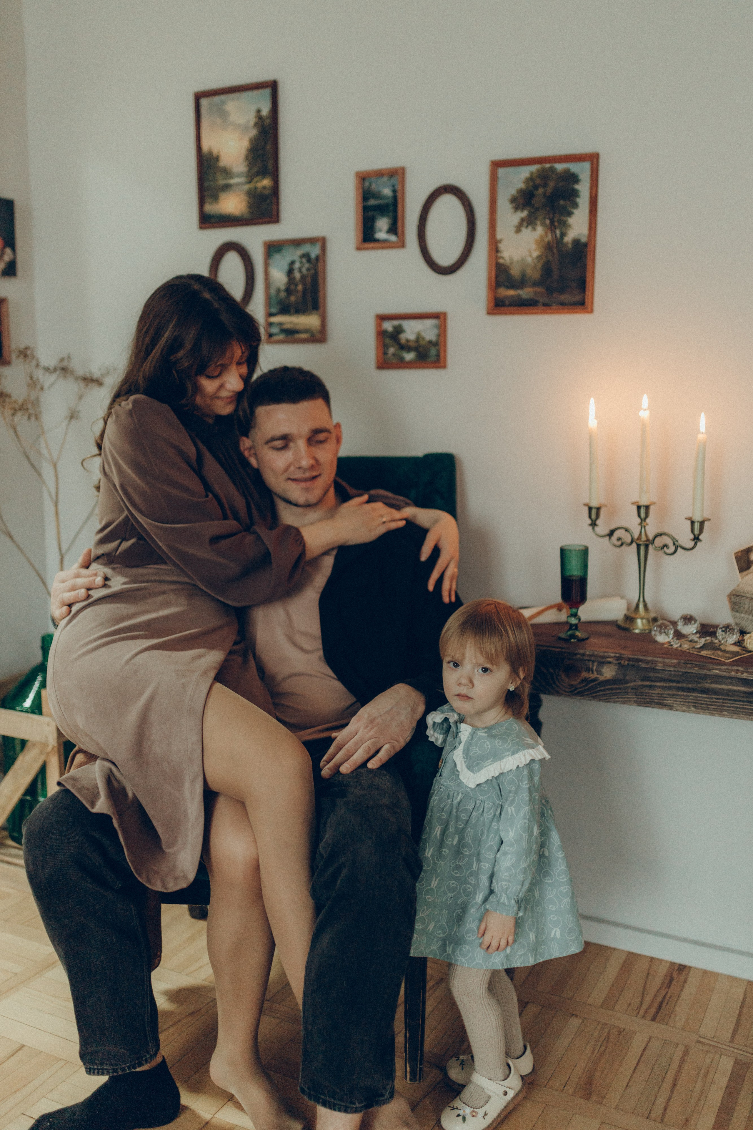 Алла, Кирилл и Катюша. Семейный фотограф и фотограф на роды в Ростове-на-Дону Мухина Виктория