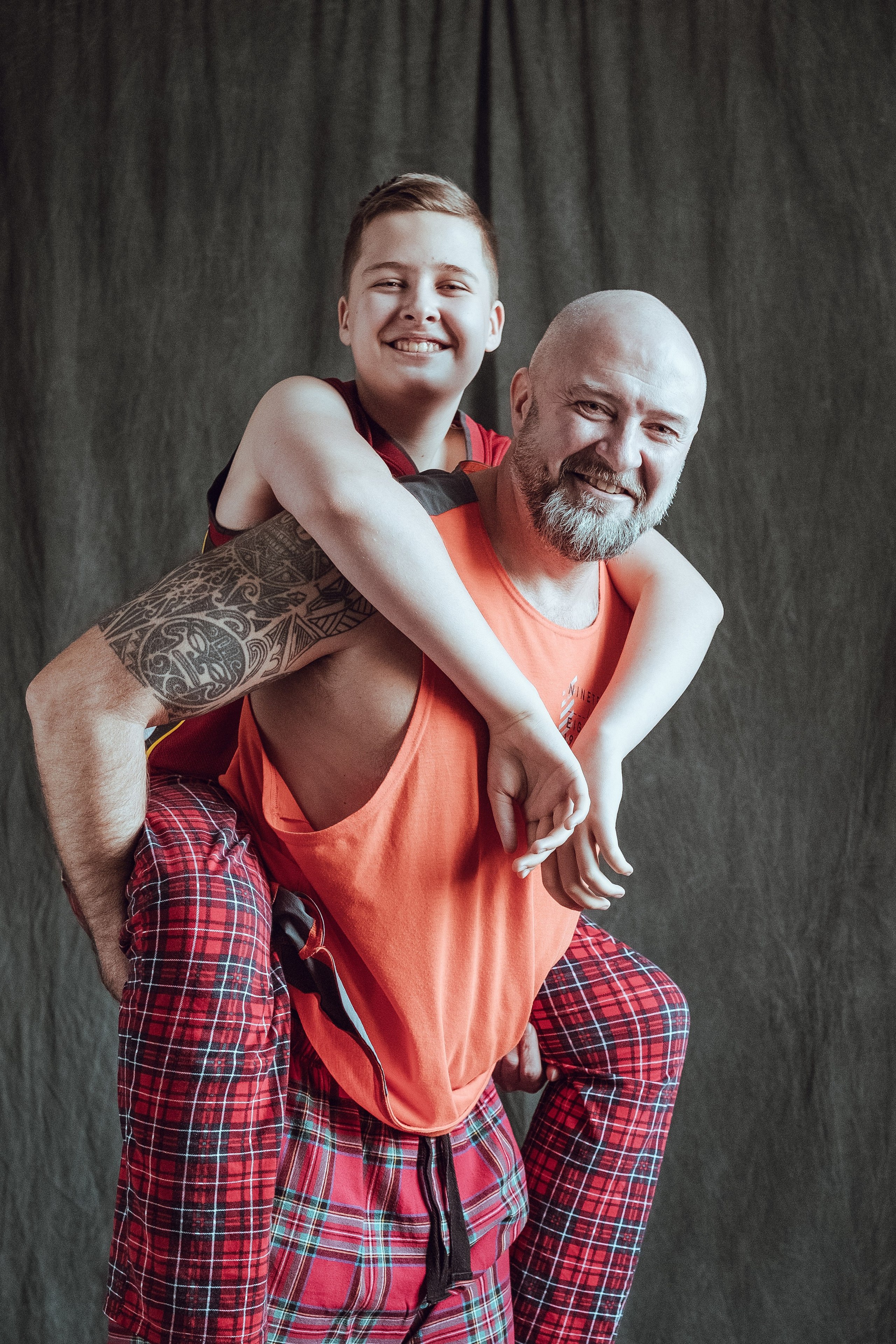 Отец и сын. Портретный фотограф в Новосибирске
