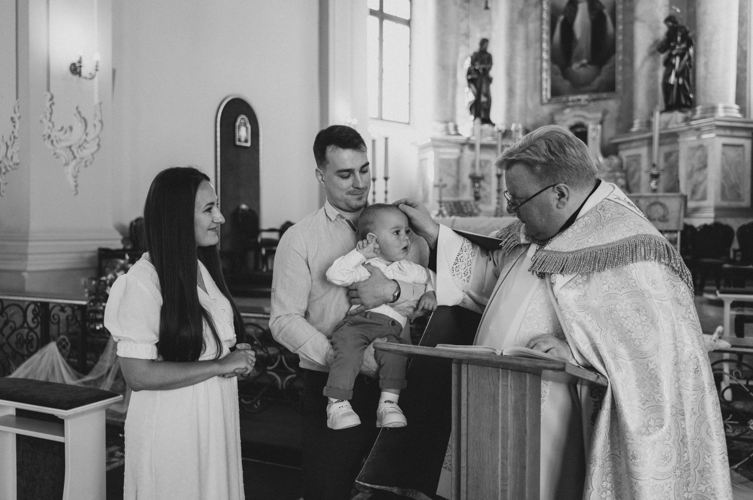 Крещение Александра (Белый Костёл). Семейный фотограф в Минске Дарья Дреко