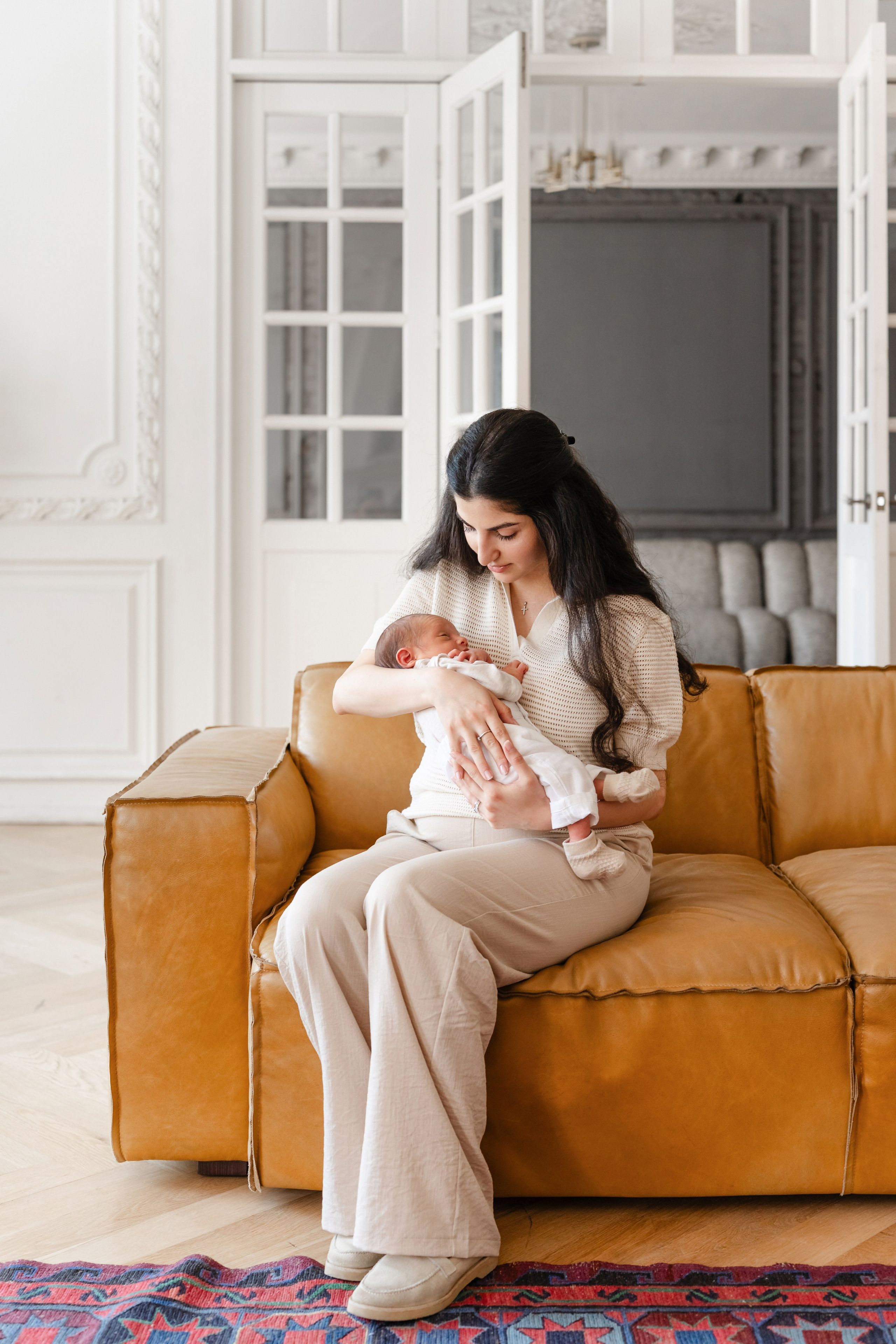 Студийная фотосессия большой дружной семьи. Свадебный и семейный фотограф в Санкт-Петербурге Олеся Еремеева