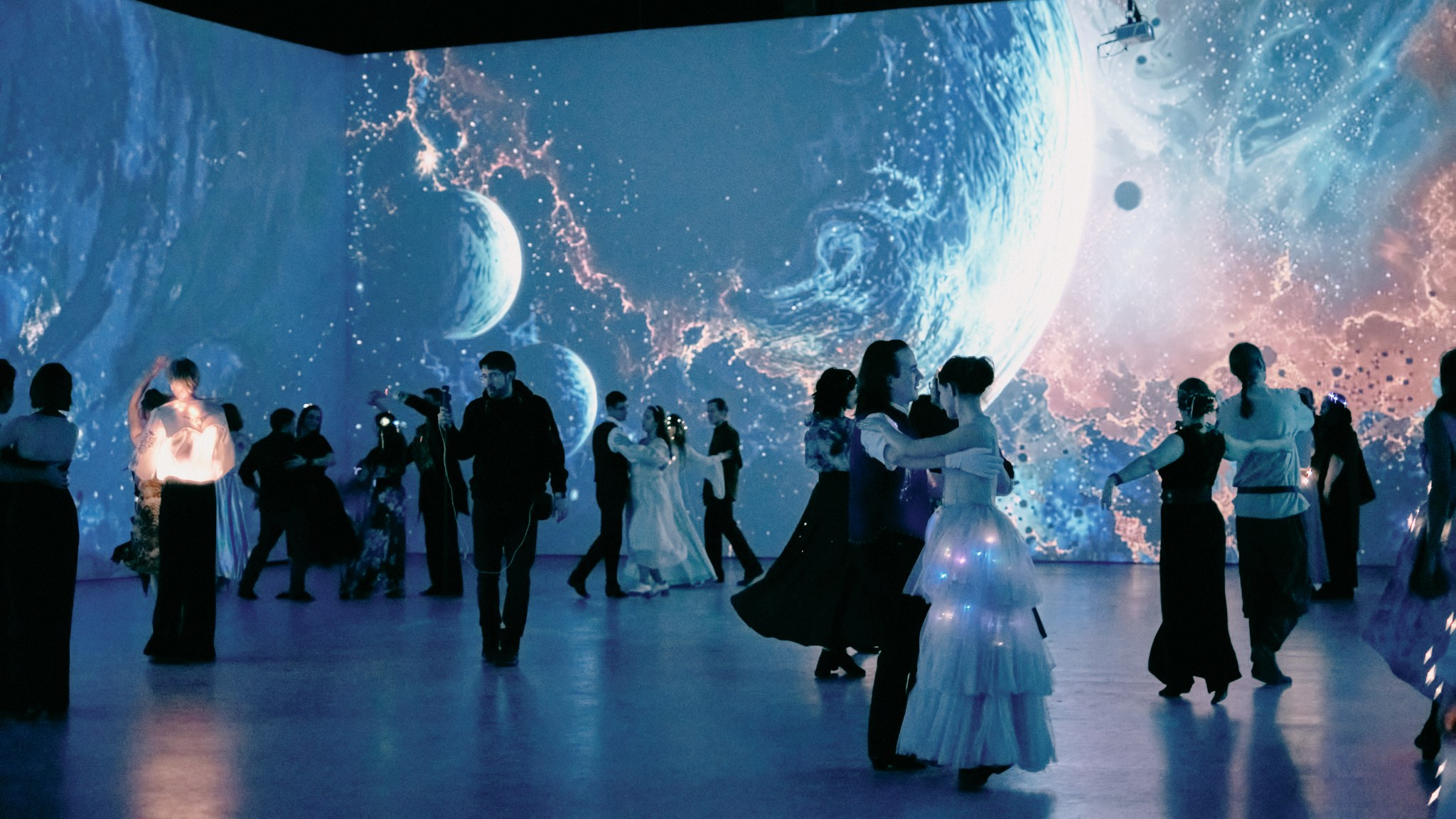 Ночь в холмах | Иммерсивный бал. Фотограф Аннё| Москва