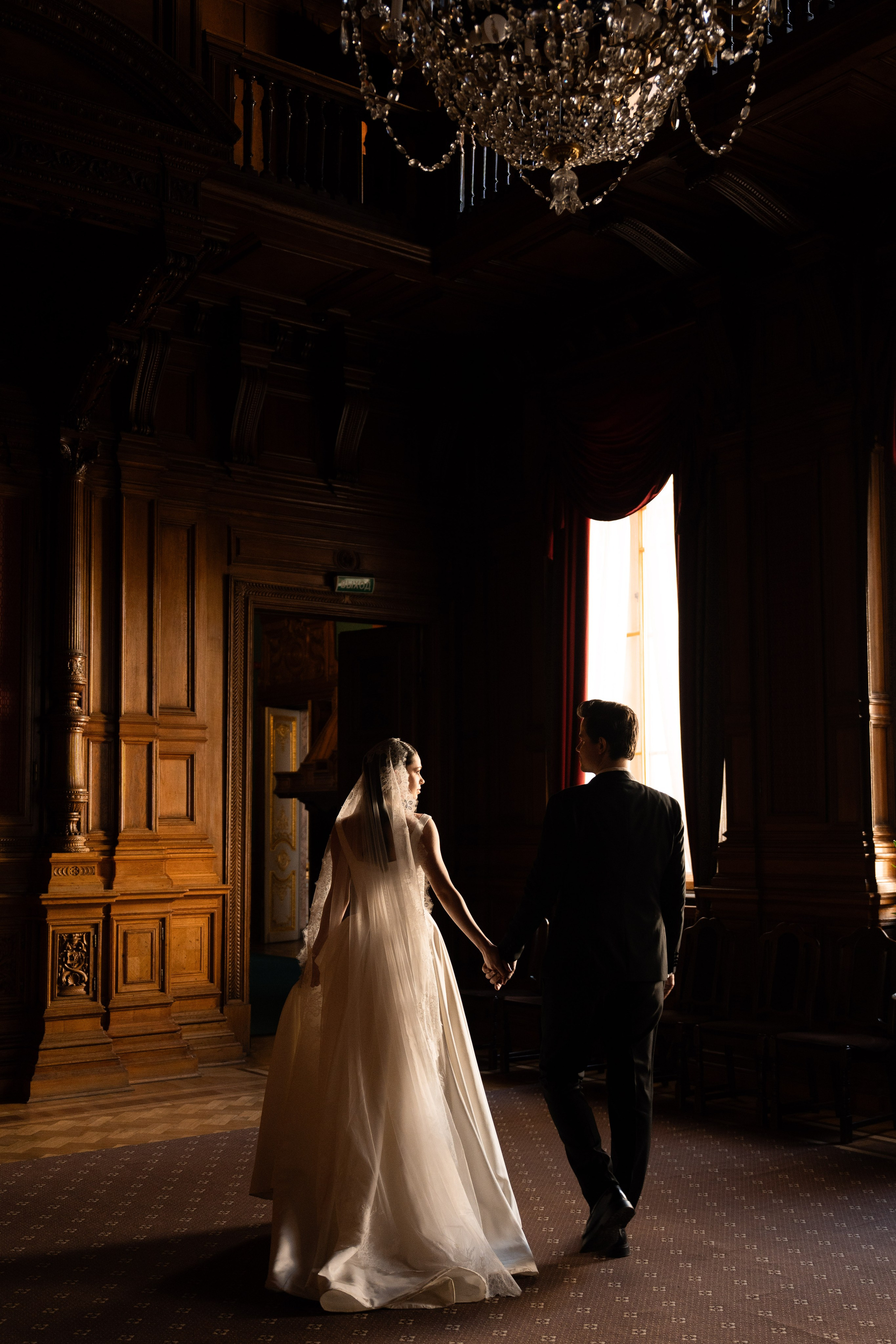 Сергей и Полина, особняк Половцовых. Свадебный фотограф в Москве Анна Полушина