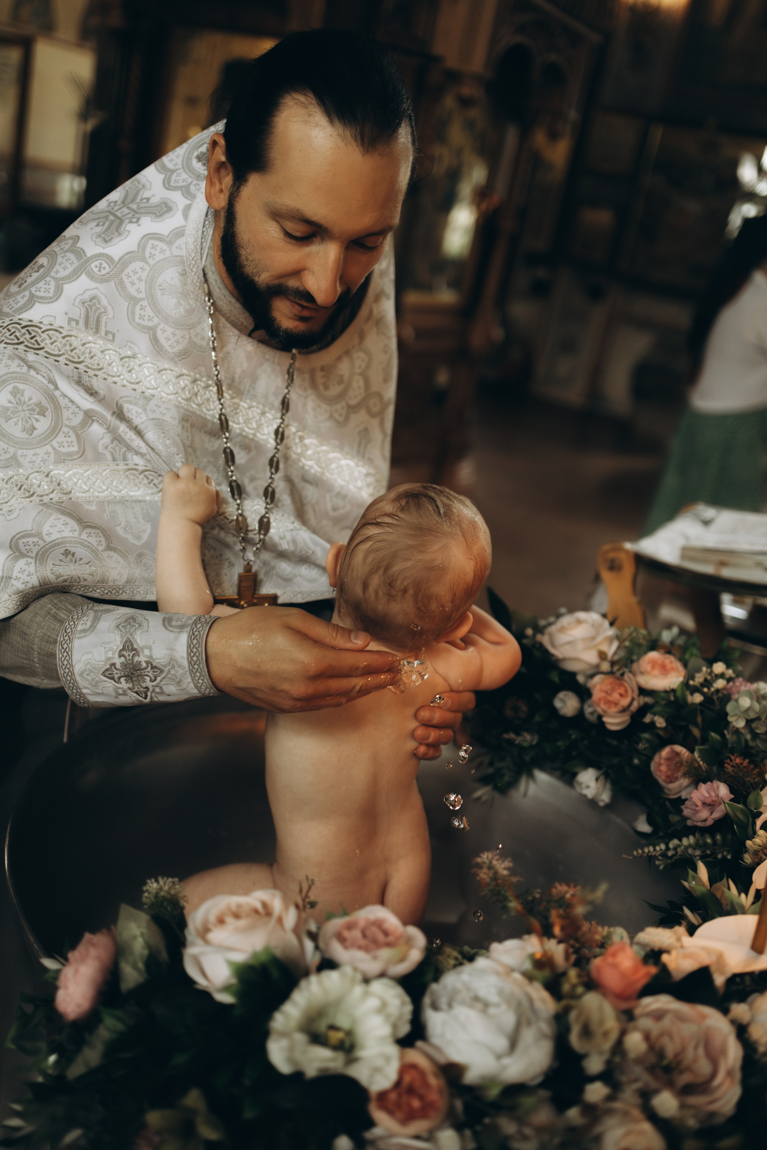 Крещение Алексея. Фотограф женского портрета и семейных историй в жанре life в Нижнем Новгороде Елена Матросова