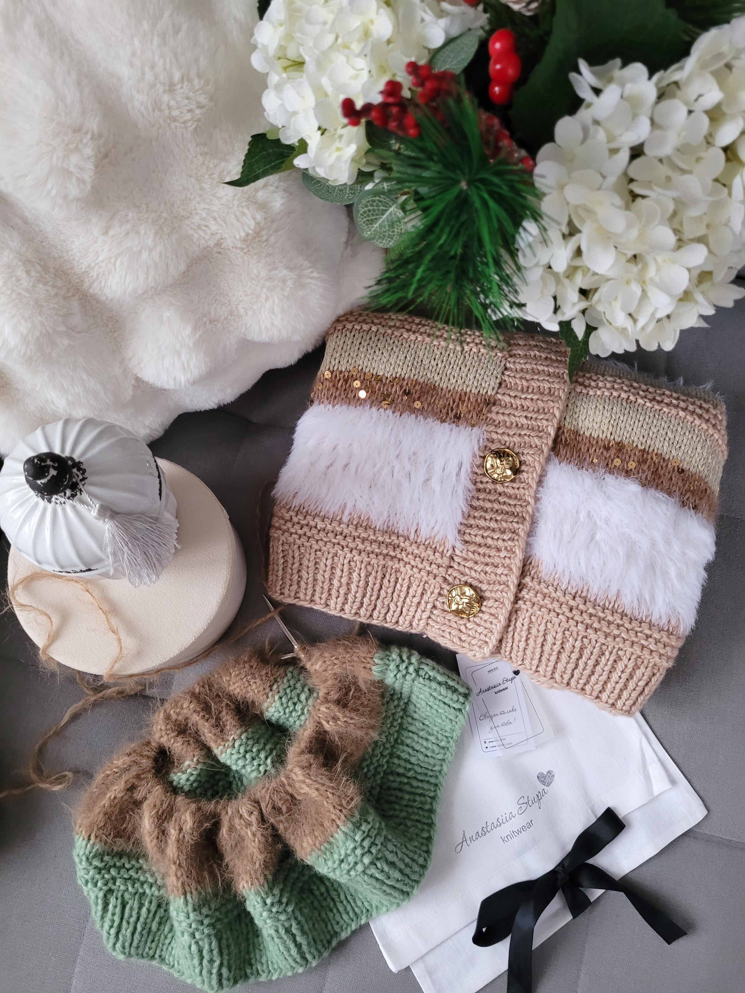 Вязанные изделия ручной работы на заказ