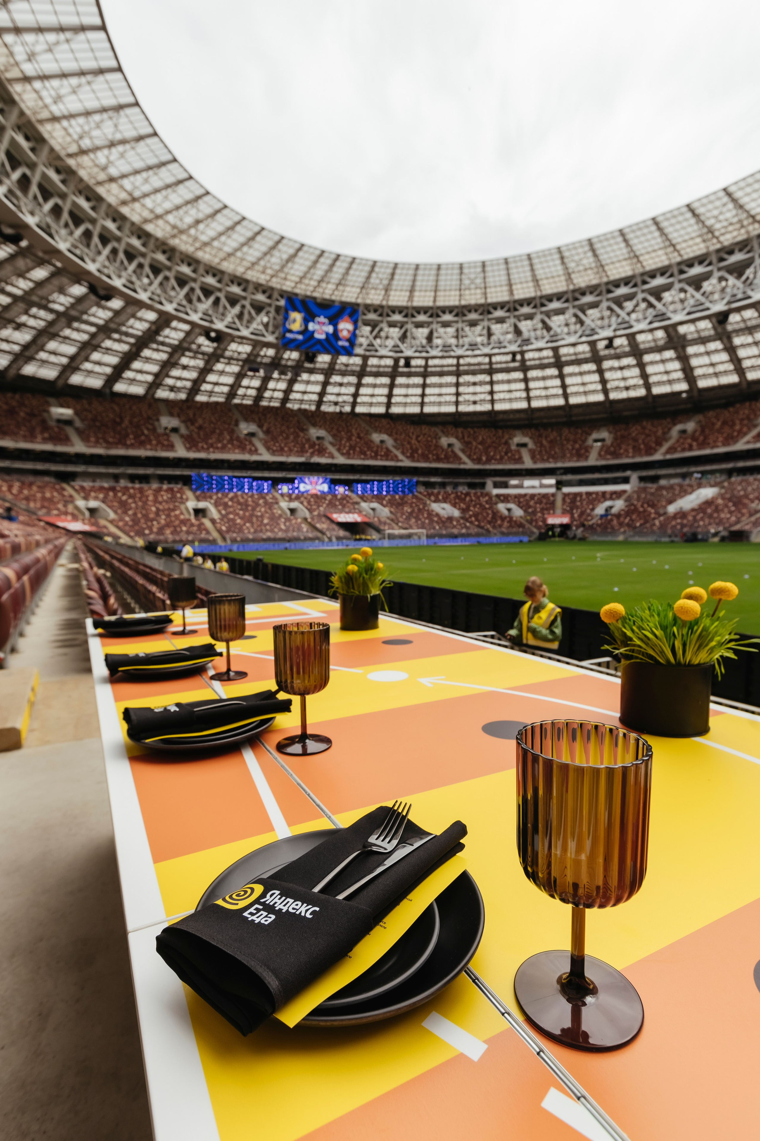 Яндекс Еда x Burger King На финале кубка России по футболу. Репортажный, event, концертный и backstage фотограф из Москвы Виталий Кривцов