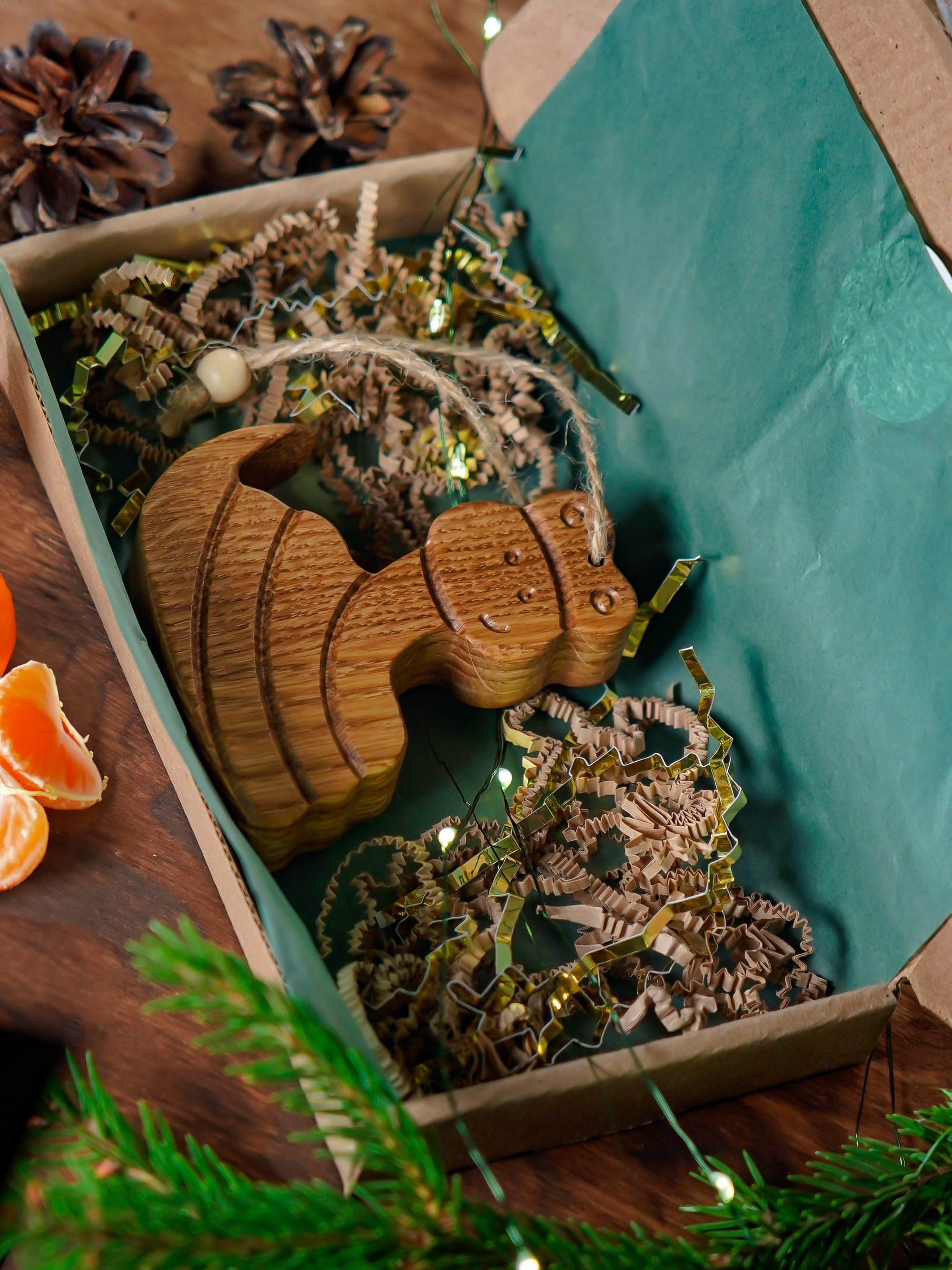 Деревянная игрушка «ЗМЕЯ» на елку. Анна, фотограф Москва, Зеленоград