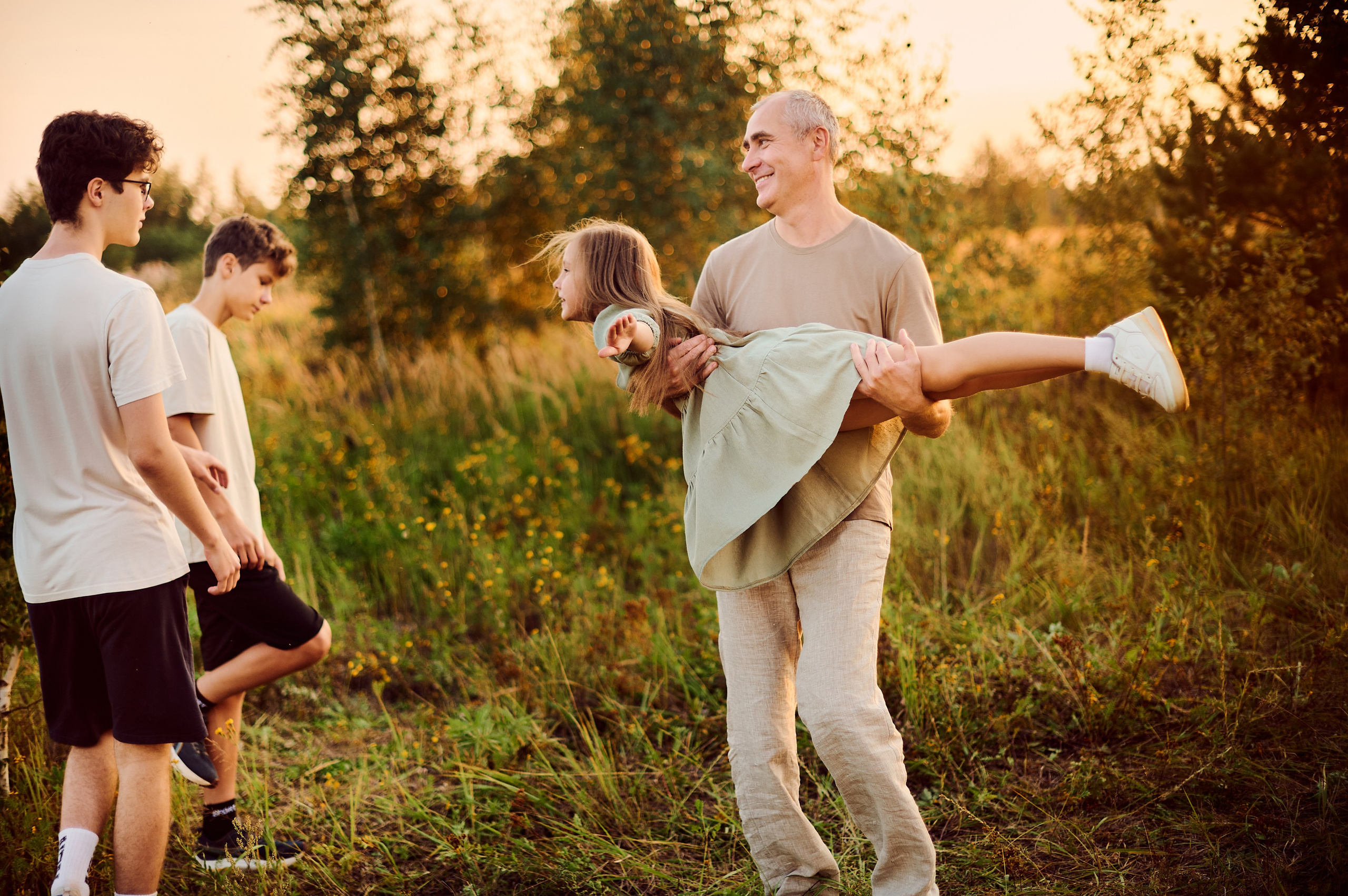 НА ЗАКАТЕ | НАСТЯ, ВИТЯ, МАША, ЛЕША и ЖЕНЯ. Свадебный и семейный фотограф РИТА БОЧКАРЁВА