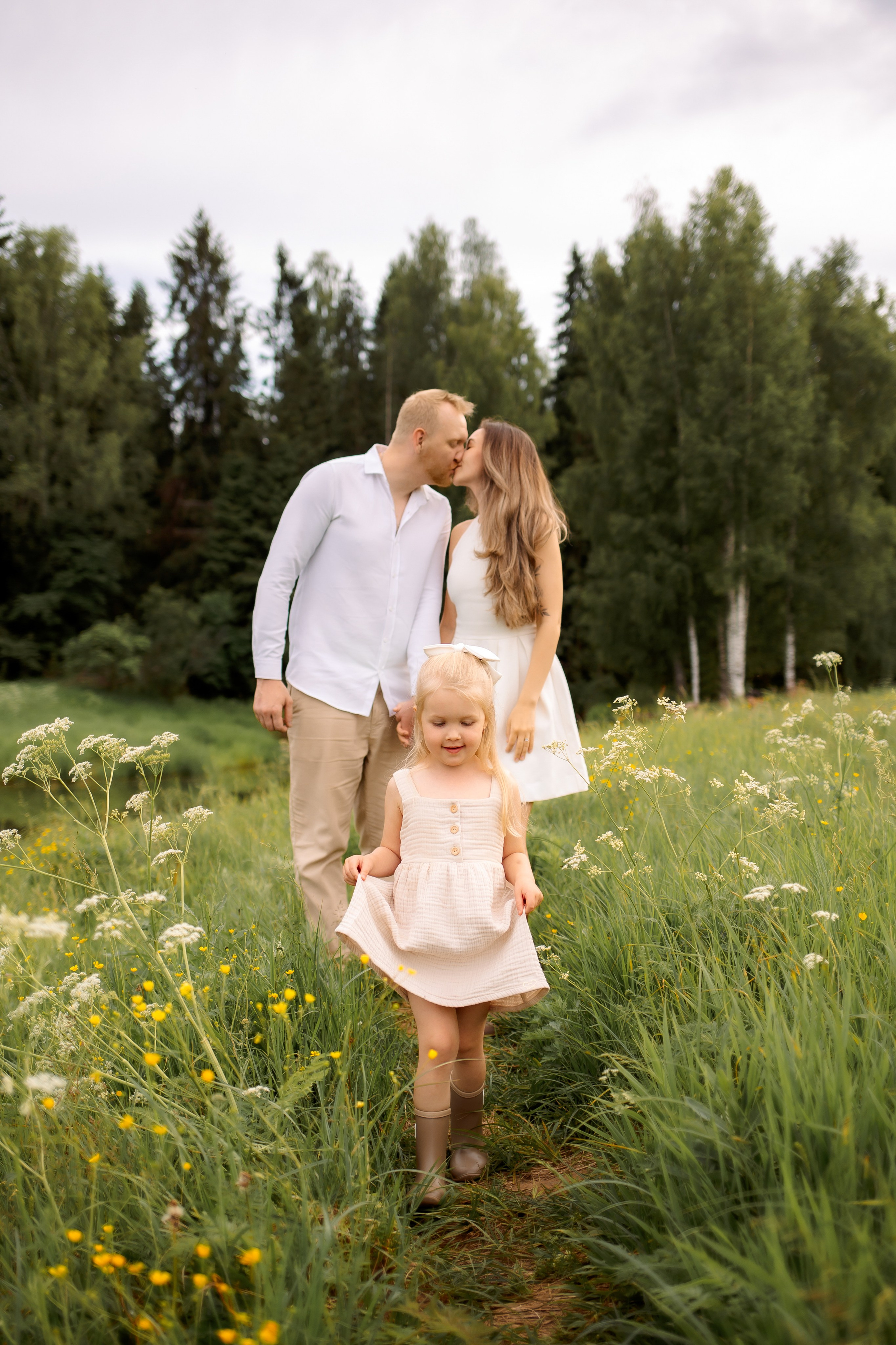 Семейная фотопрогулка на природе. Зотова Алена — семейный и женский фотограф в Зеленограде