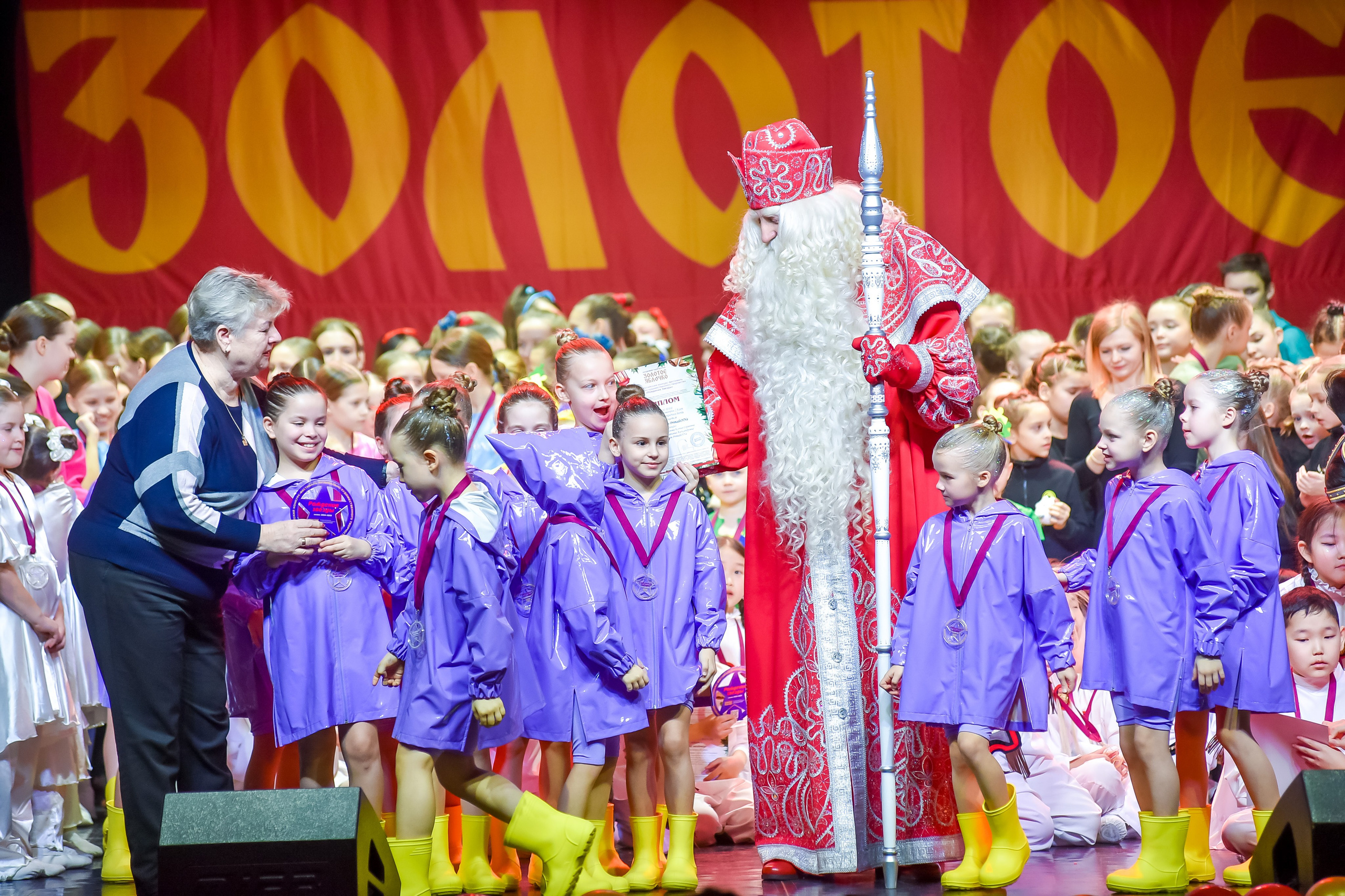 23 января, г. Великий Устюг. Золотое яблочко