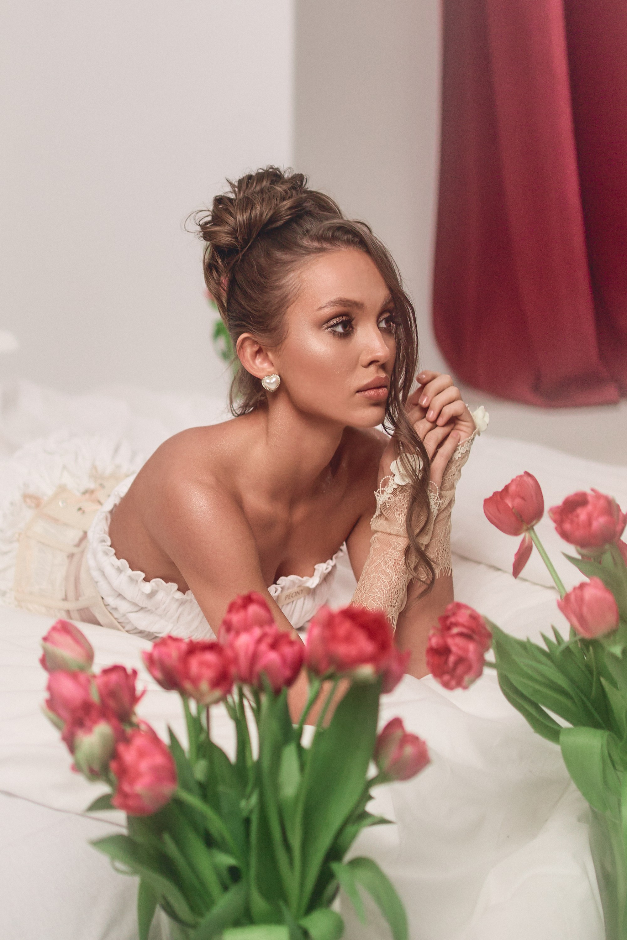 Воркшоп в студии «Тренд» к 8 марта. Фотограф Евгений Леонов