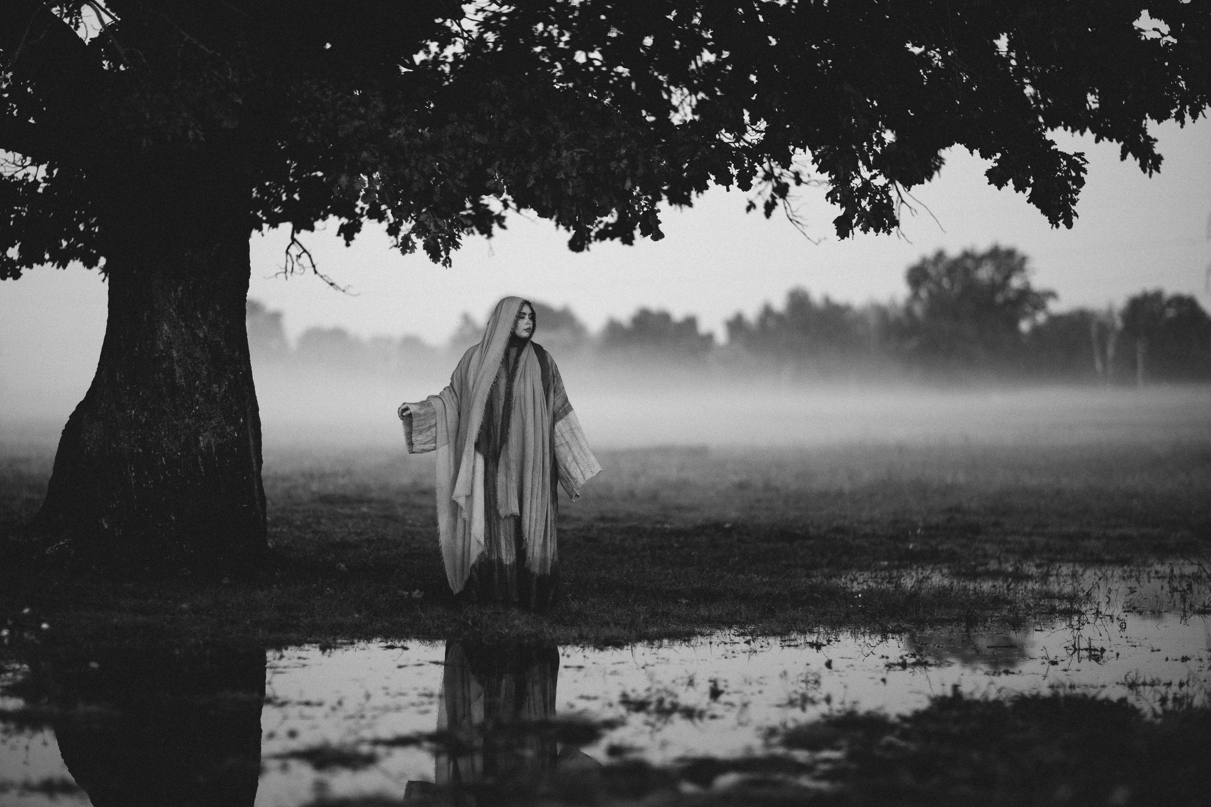 Алия в тумане. Фотограф Язнур Гильмуллин Казань