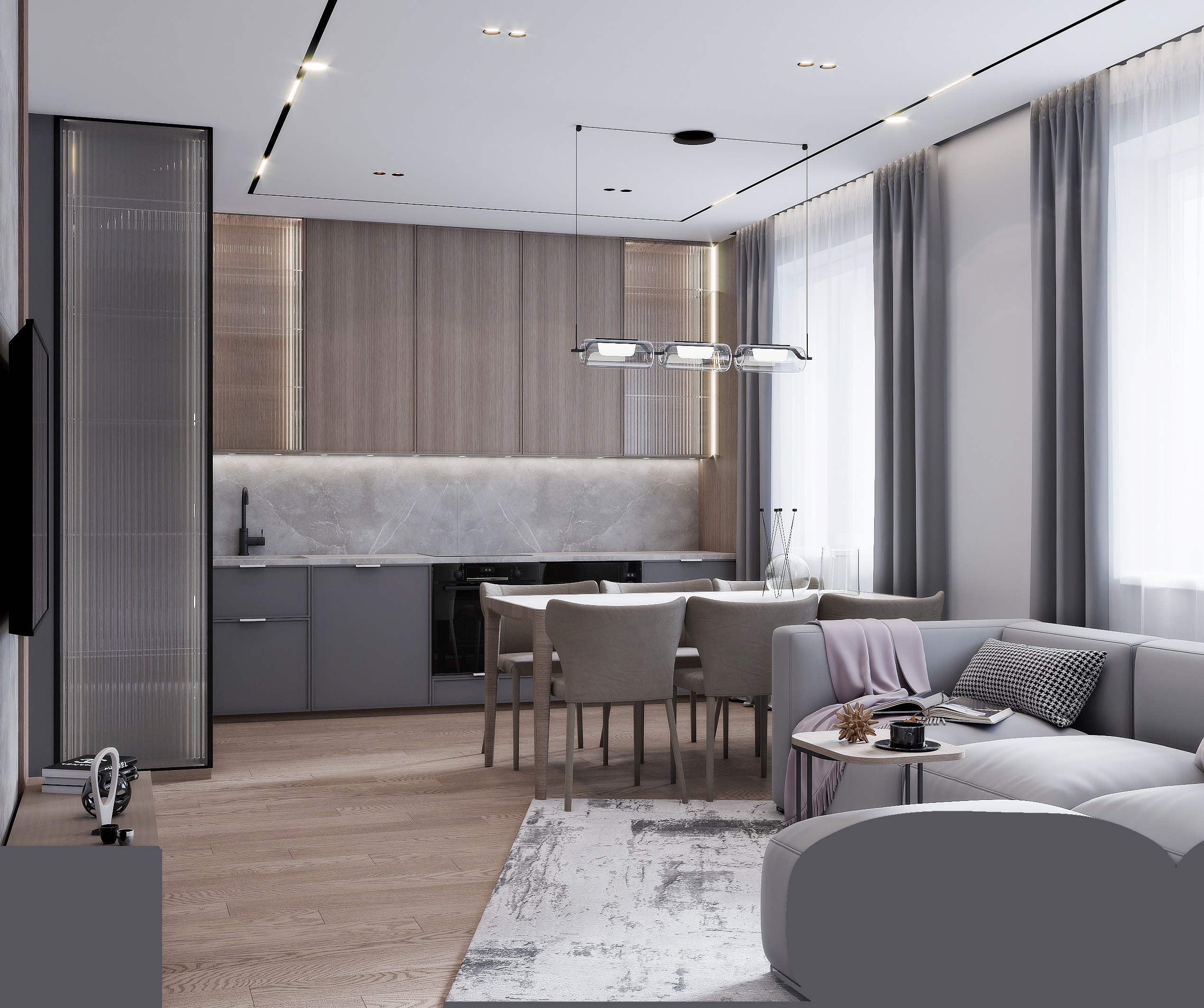 Квартира 103 кв. м. Коркина Вера — дизайнер интерьеров
