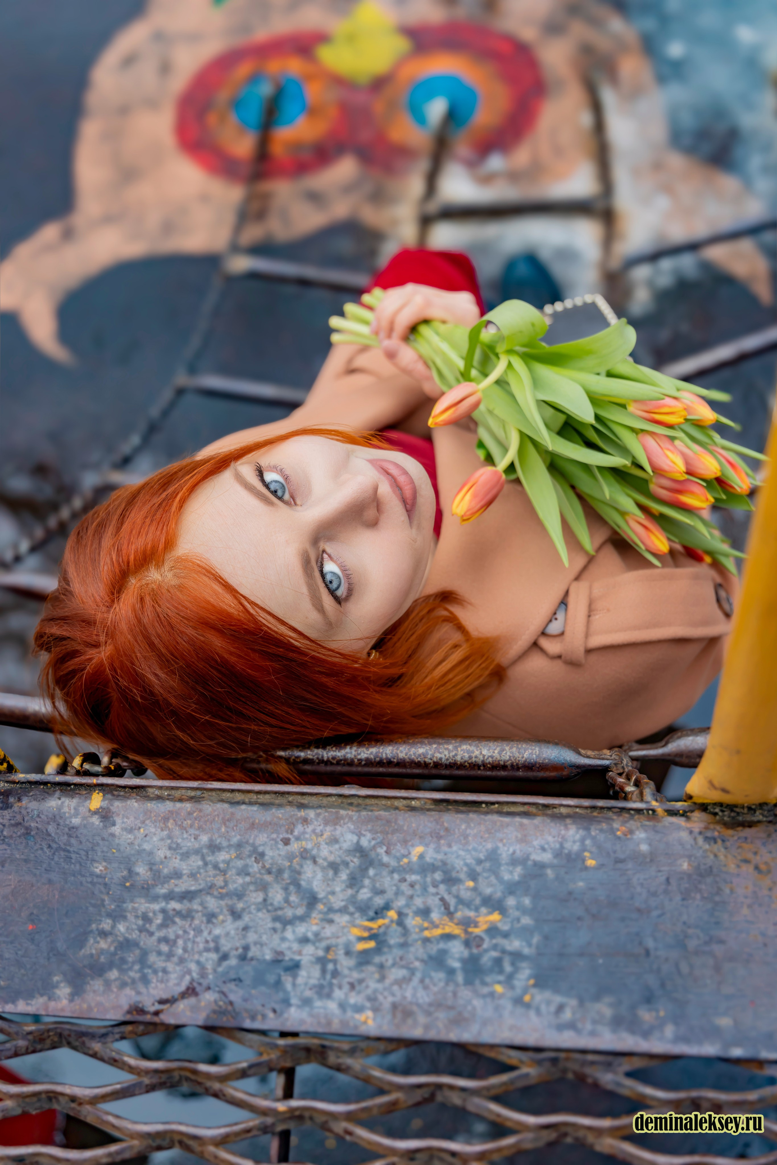 Весенняя фотопрогулка со Светланой на Патриарших прудах. Репортажный, семейный и студийный фотограф в Москве Демин Алексей