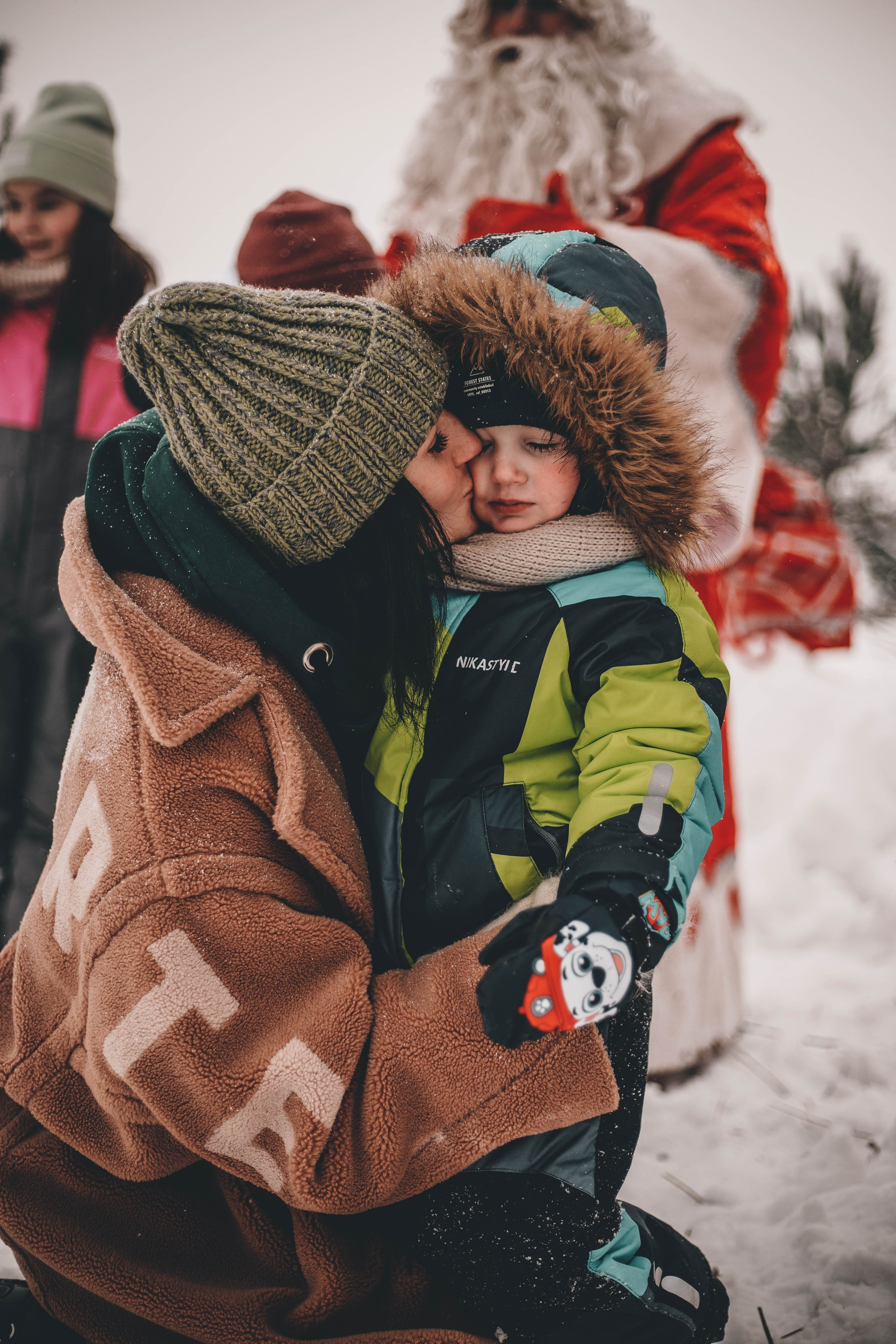 Фотопроект - Волшебная встреча с Дедом Морозом. Семейный и женский фотограф Кемерово Мария Степ