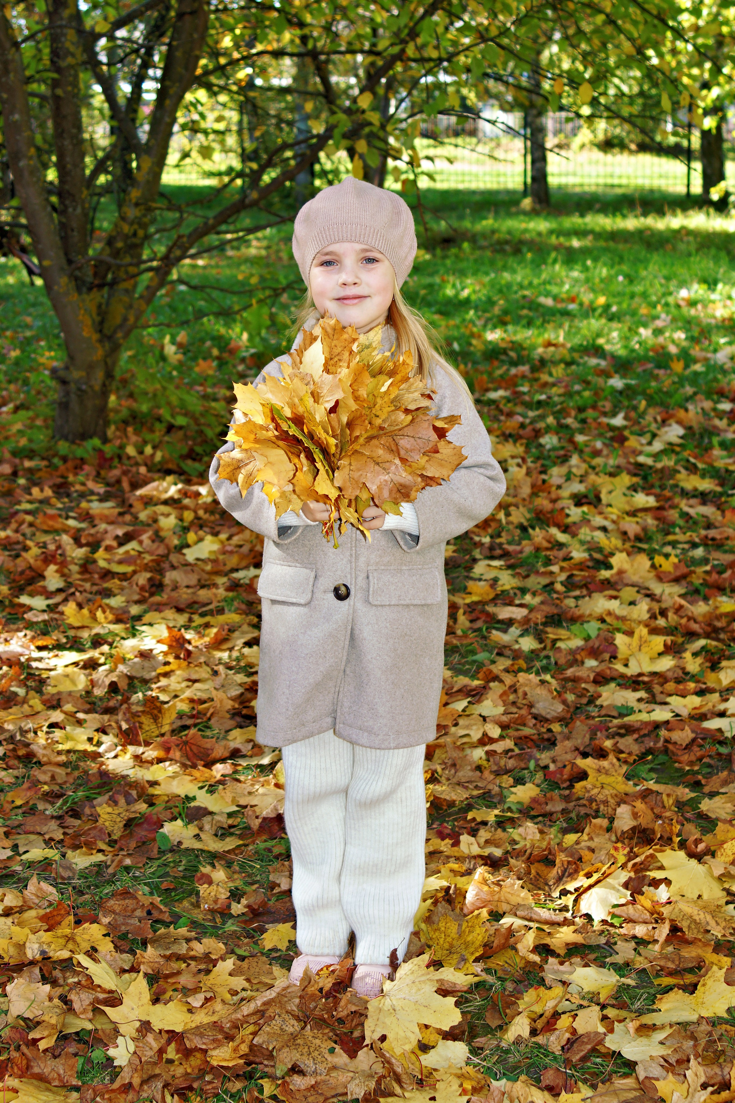 Осенняя фотосессия в детском саду г. Йошкар-Ола