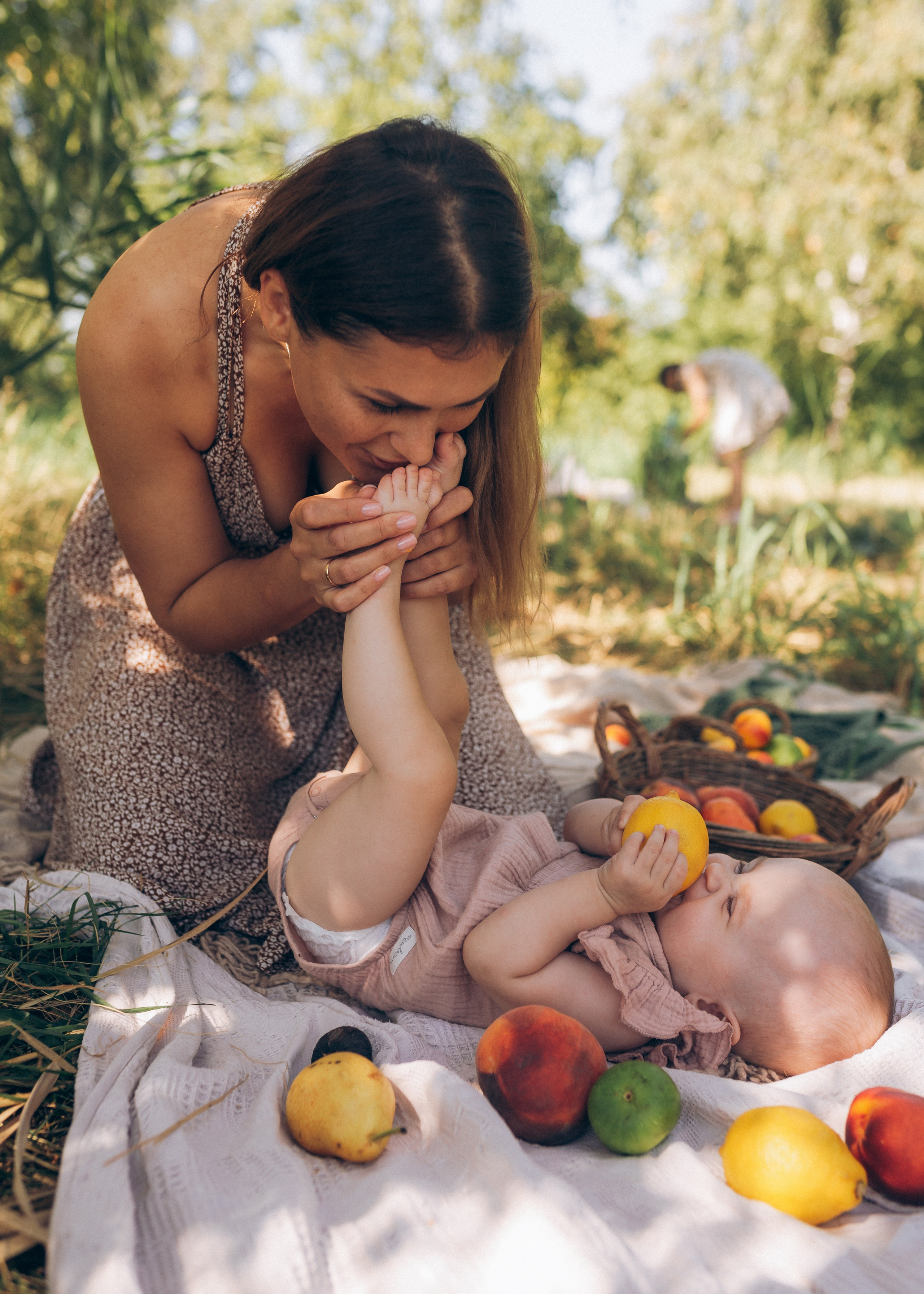 Девочки в березовой роще. Фотограф в Приморско-Ахтарске Марьяна Чопко