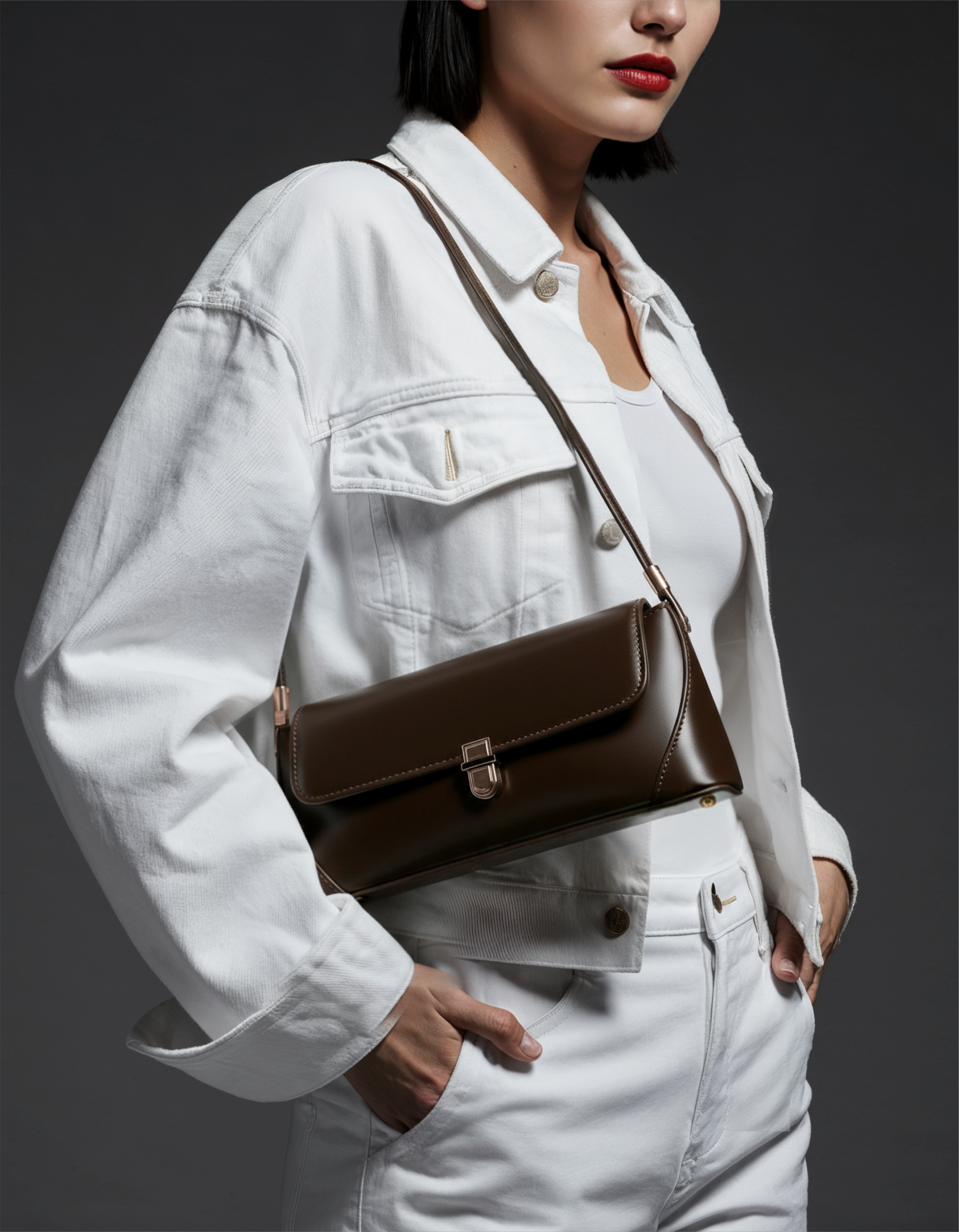 ИИ-съемка. Сумка. AI BURO