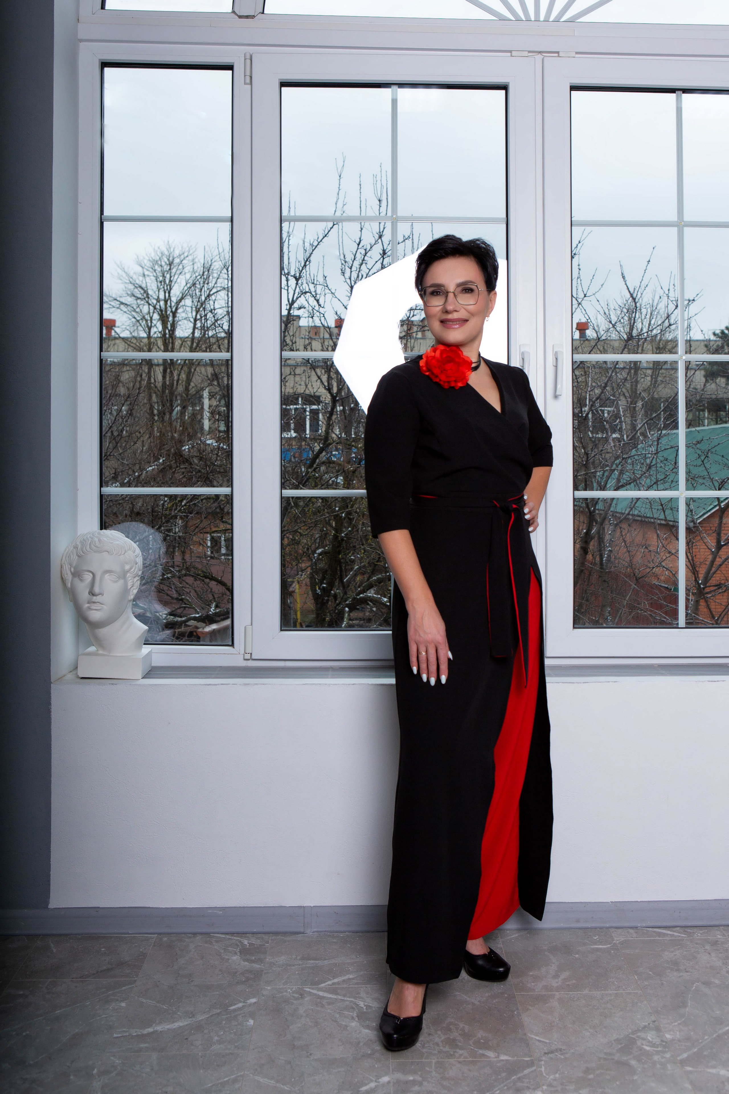 Контент съёмка для ведущей. Главная