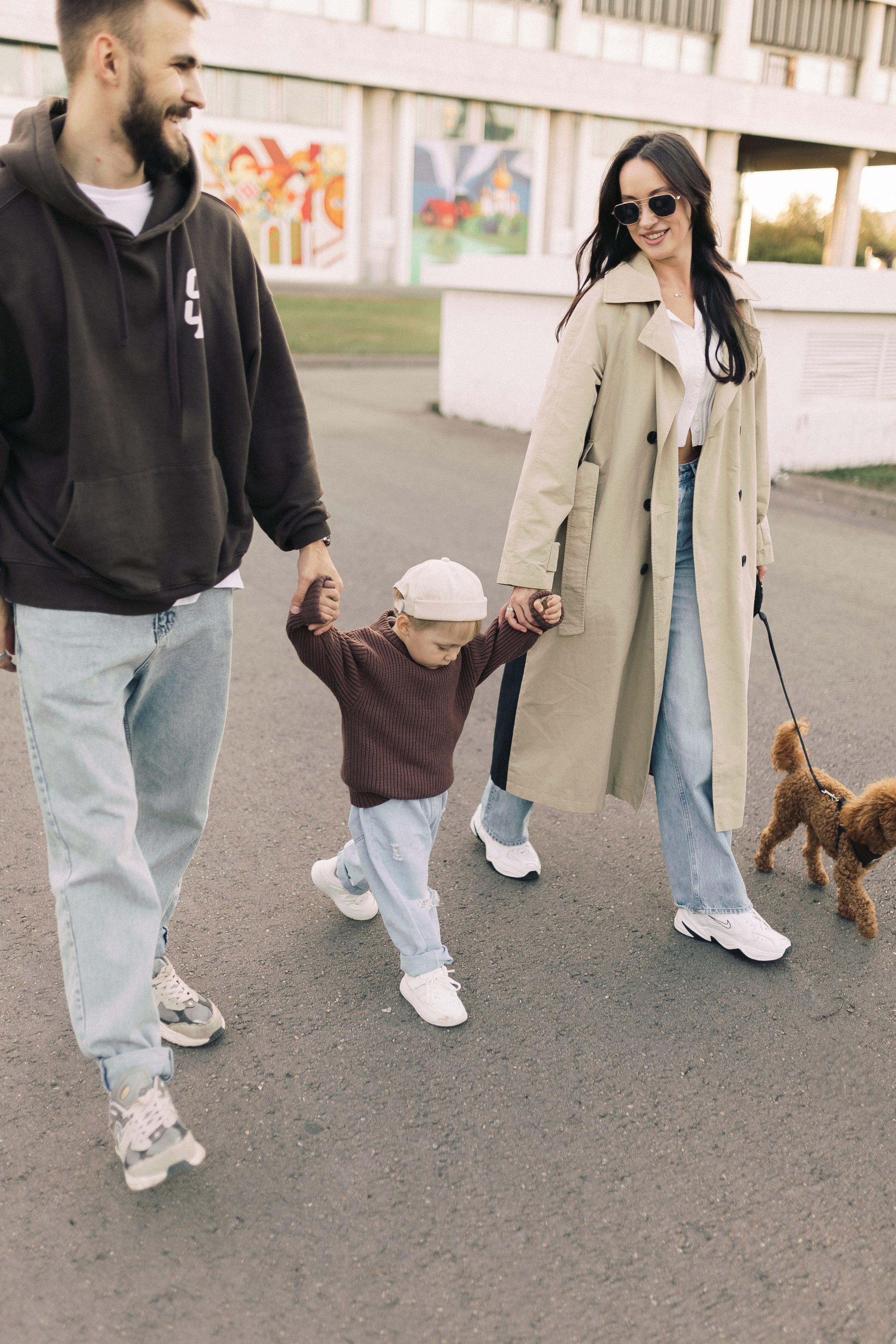 Прогулка в Музеоне. Семейный фотограф в Москве Анна Пожарская