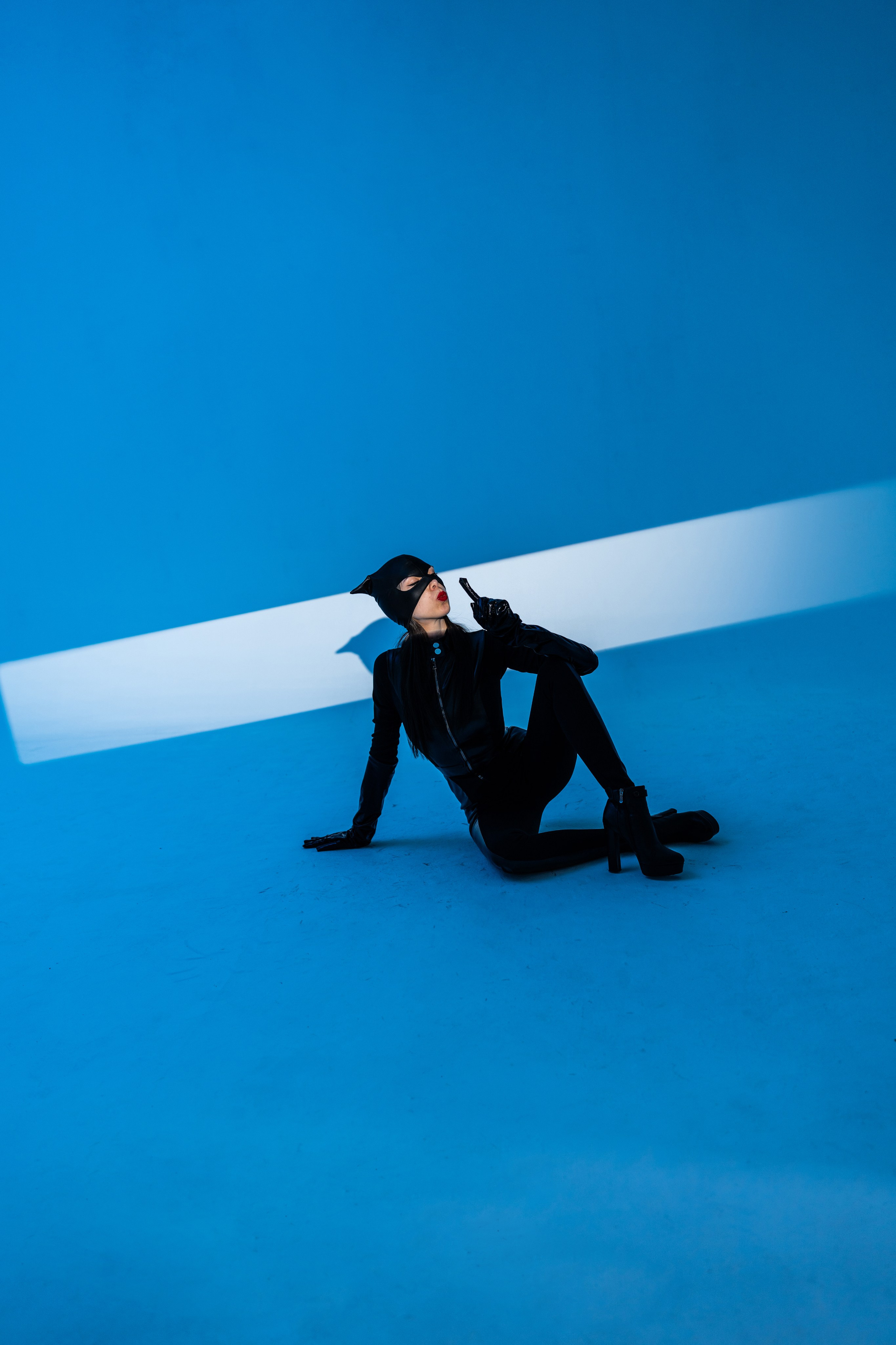 Женщина кошка. Модель Камилла. Свадебный и индивидуальный фотограф Аля Мамакова