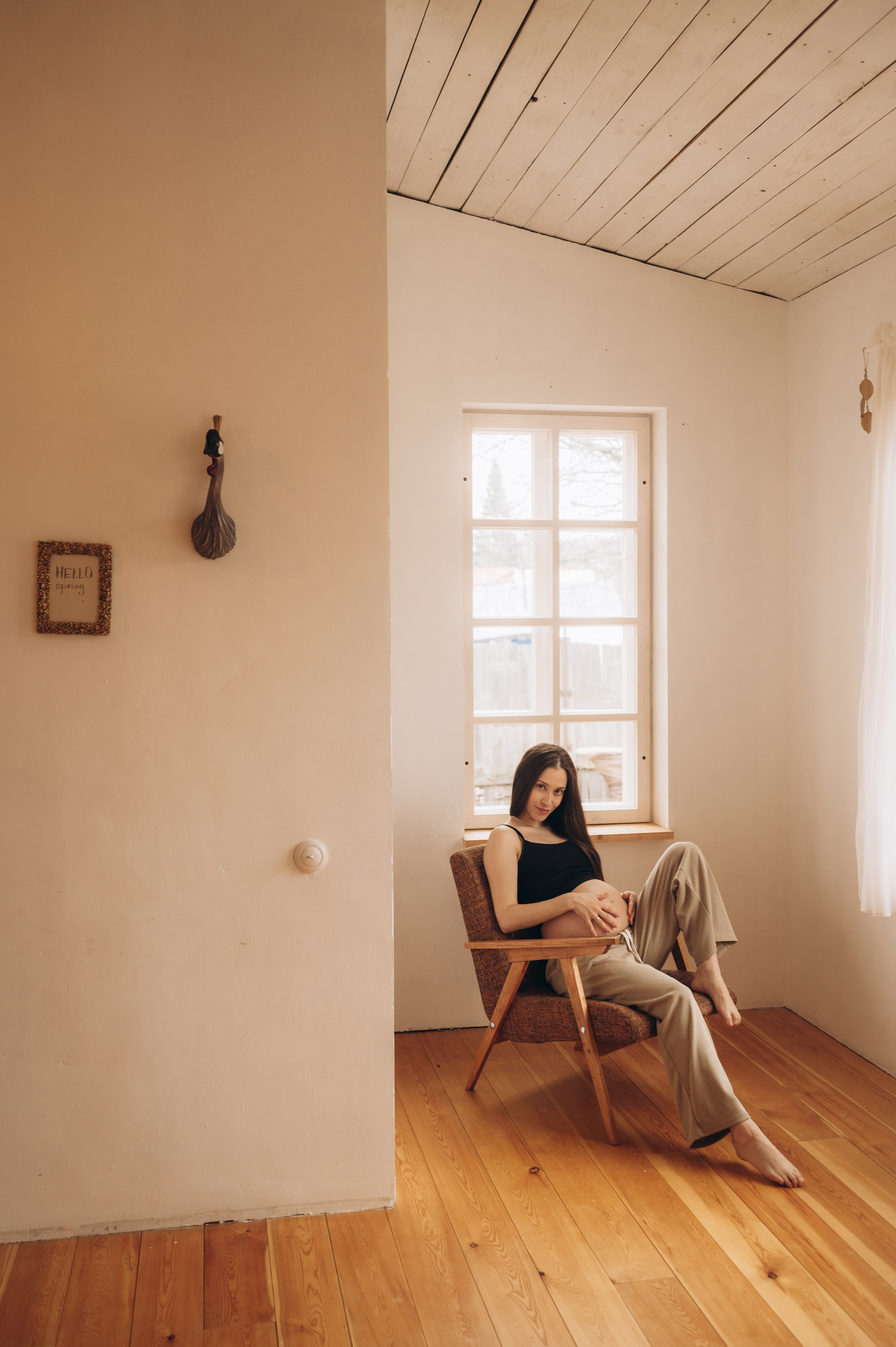 Беременность (студия Дача). Семейный фотограф Тюмень