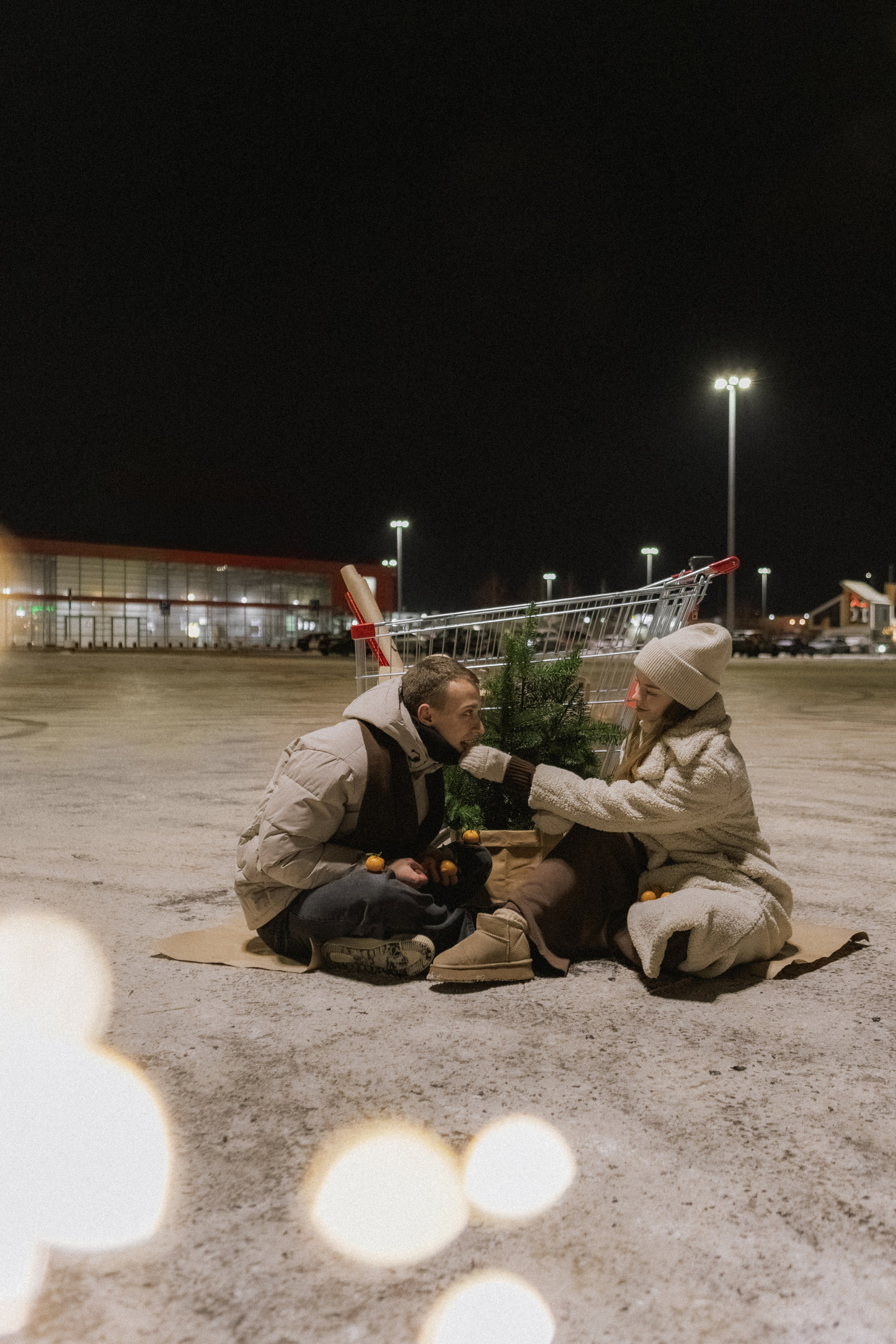 Зимняя лавстори. Фотограф в Москве Таша Логинова