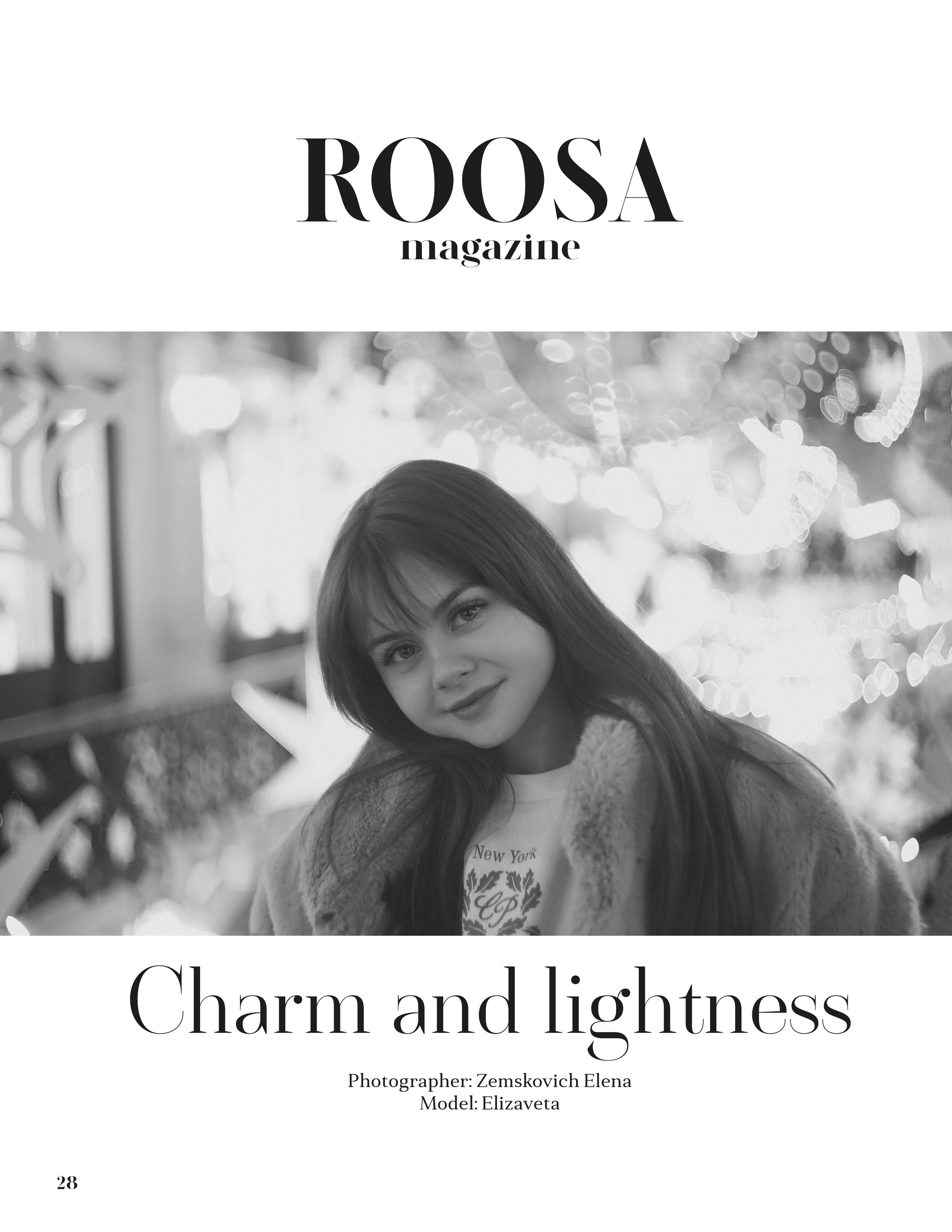 Французский журнал ROOSA April 2024