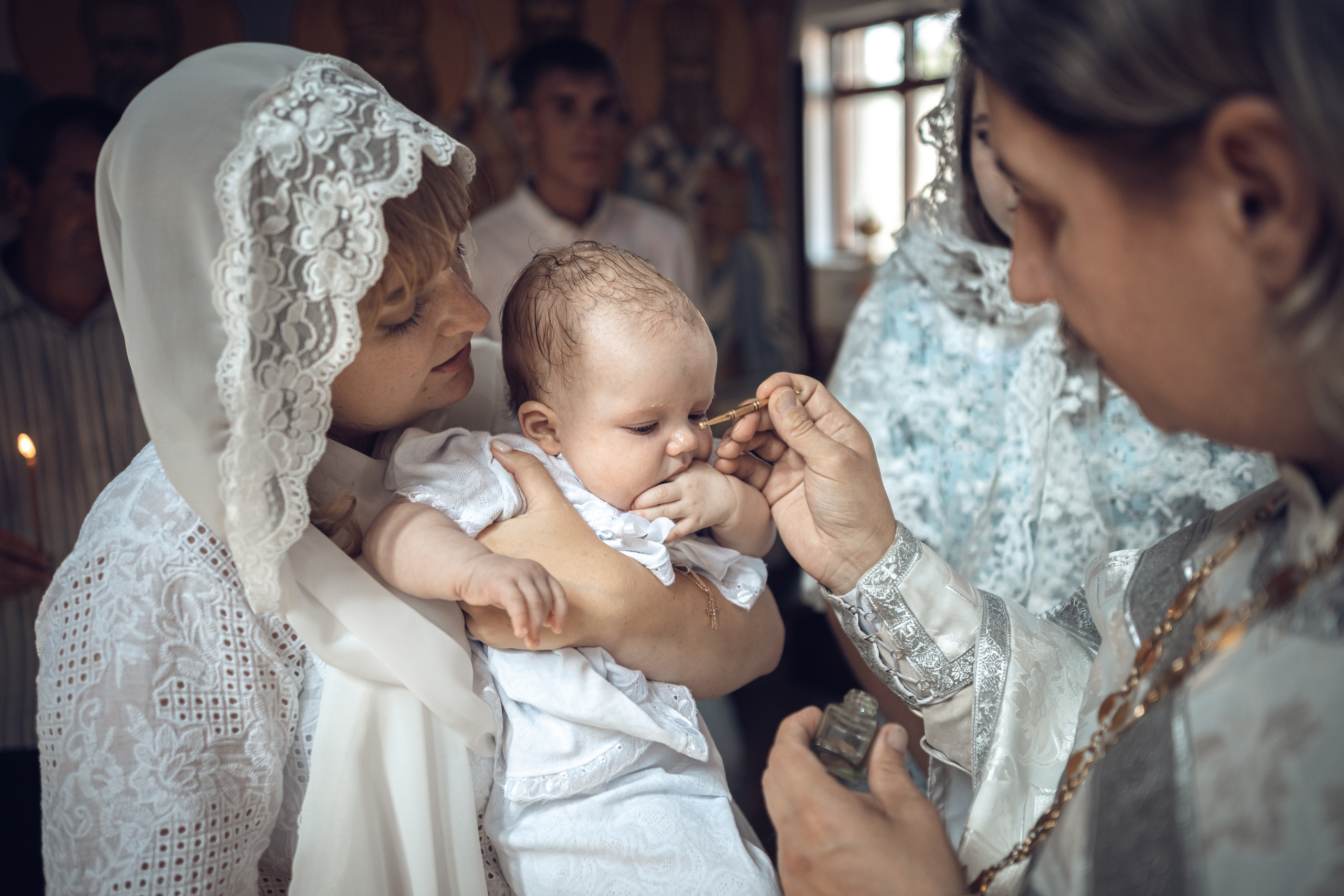Таинство крещения Полины. Фотограф на крещение и венчание в Самаре и Тольятти Елена Арди