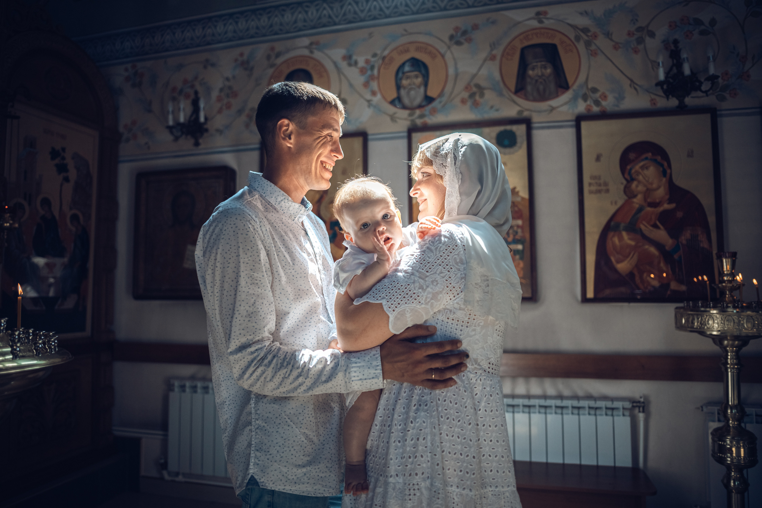 Таинство крещения Полины. Фотограф на крещение и венчание в Самаре и Тольятти Елена Арди