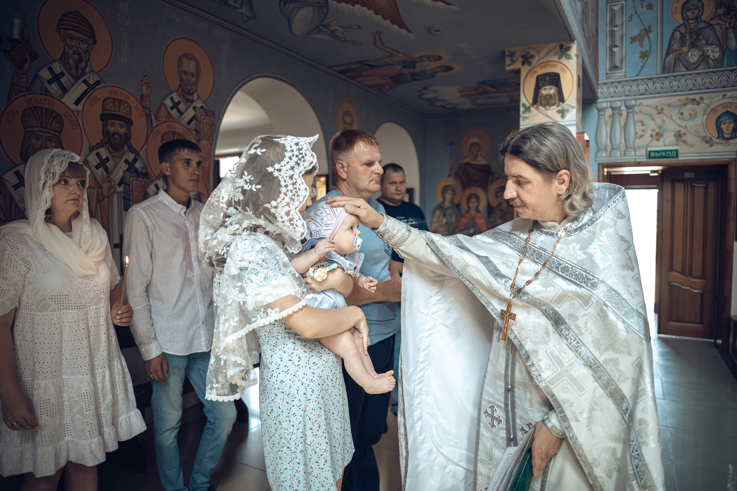 Таинство крещения Полины. Фотограф на крещение и венчание в Самаре и Тольятти Елена Арди