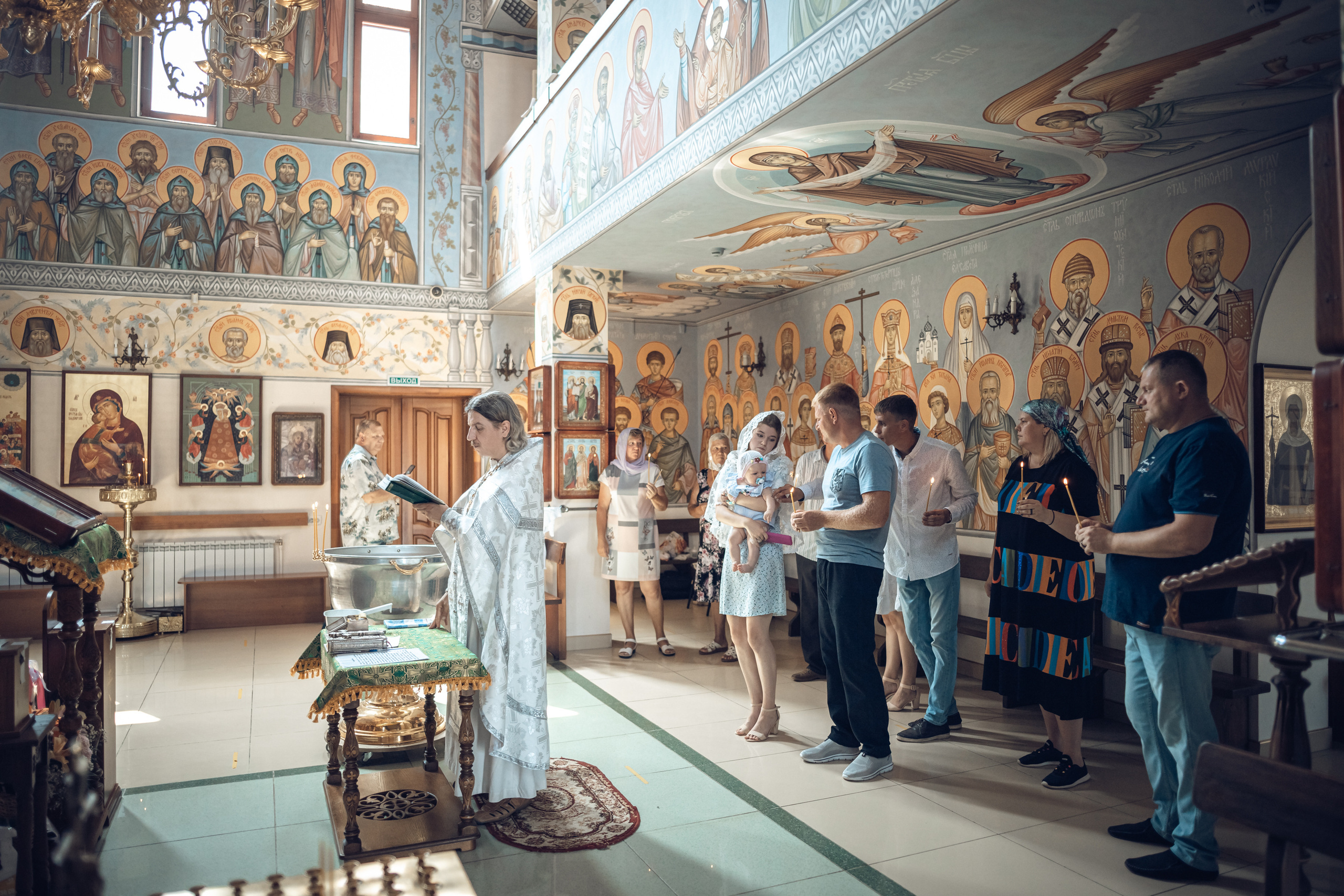 Таинство крещения Полины. Фотограф на крещение и венчание в Самаре и Тольятти Елена Арди