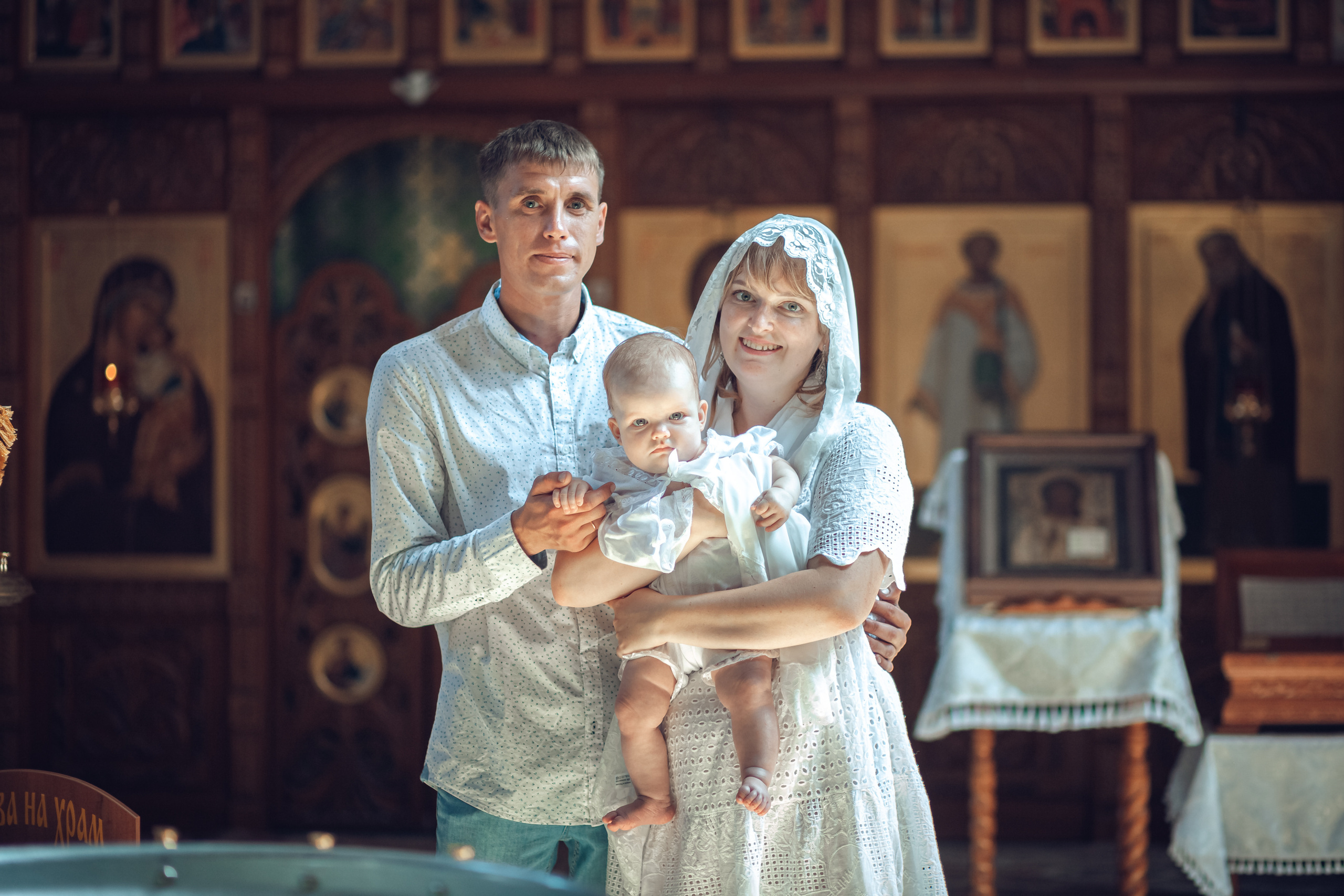 Таинство крещения Полины. Фотограф на крещение и венчание в Самаре и Тольятти Елена Арди