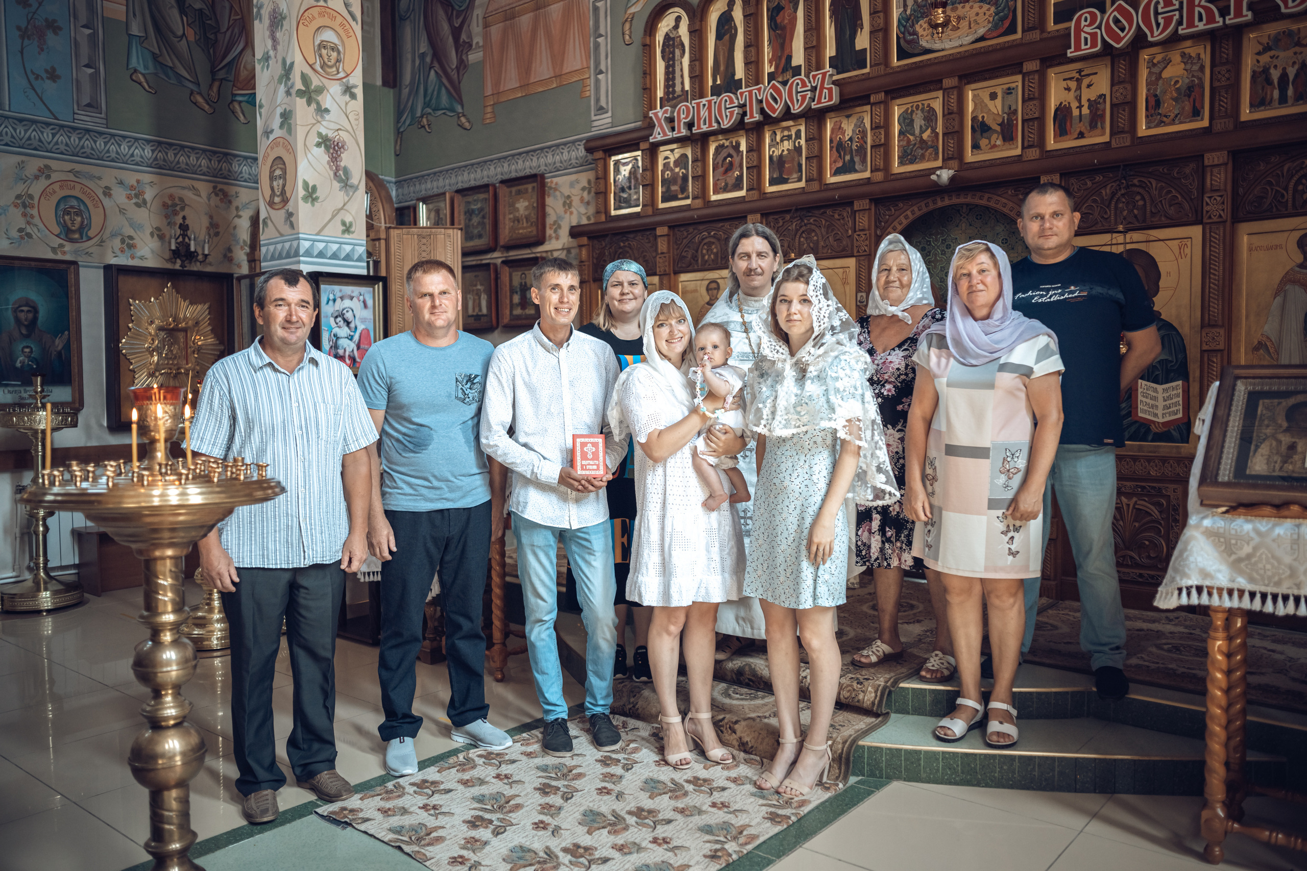 Таинство крещения Полины. Фотограф на крещение и венчание в Самаре и Тольятти Елена Арди