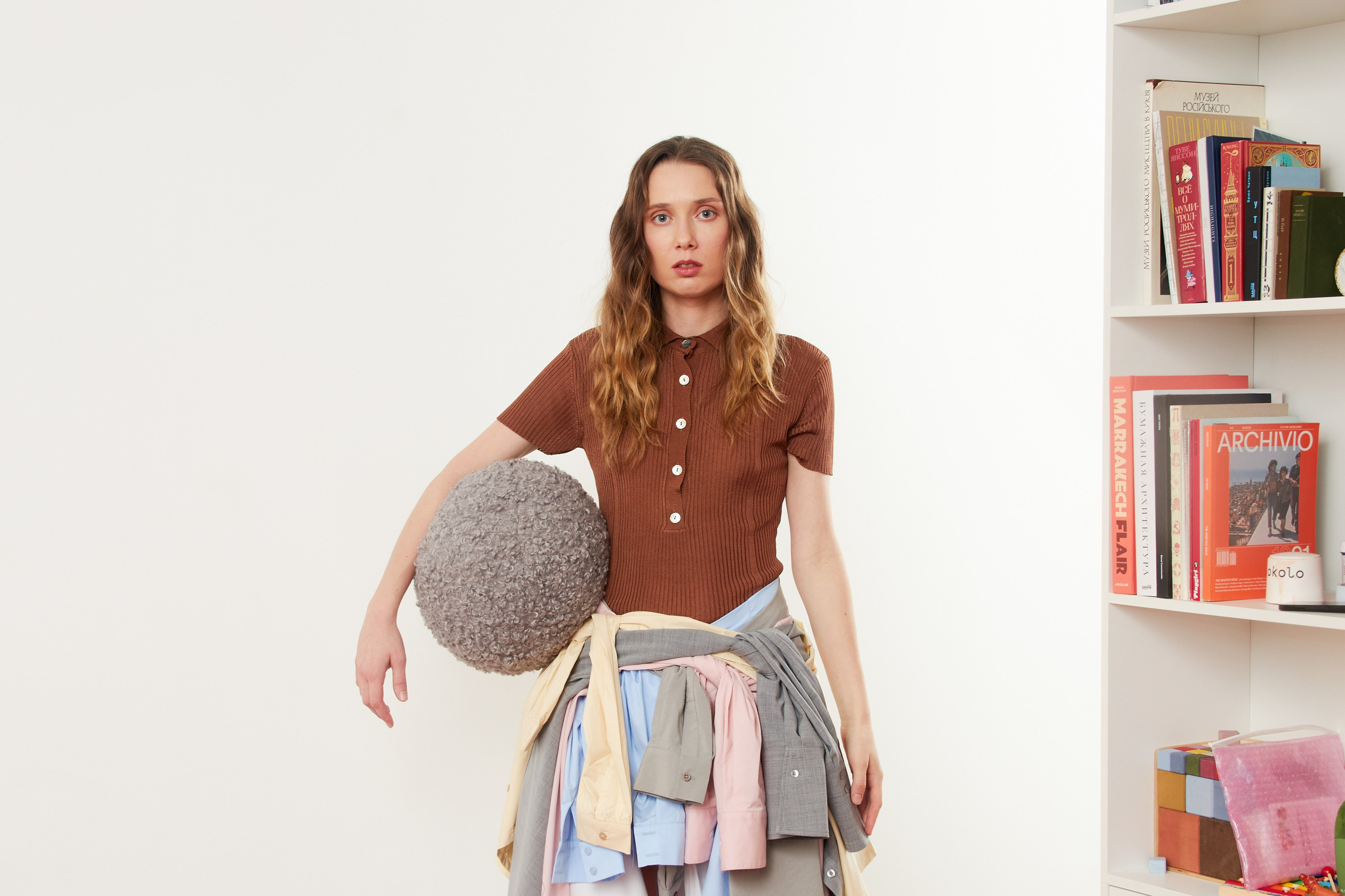 NUSELF x POLINA POLUDKINA. Andrew Valmus