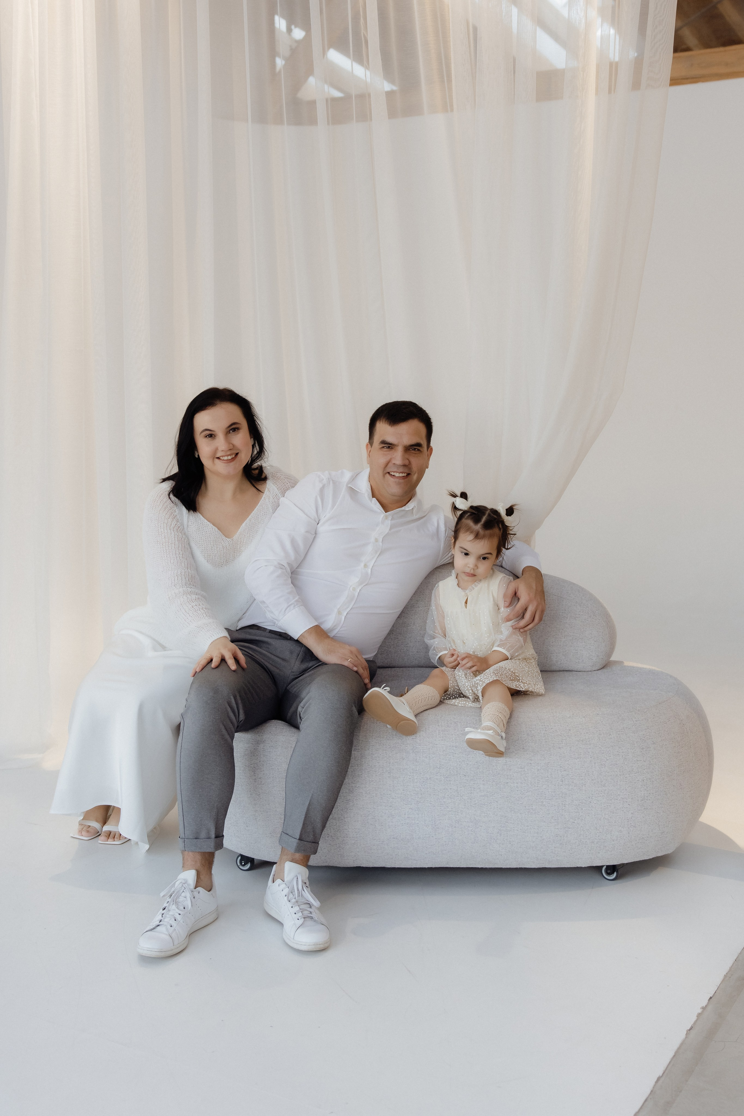 Николай, Зарина и Кира. Семейный и свадебный фотограф в Челябинске Мария Леонтьева