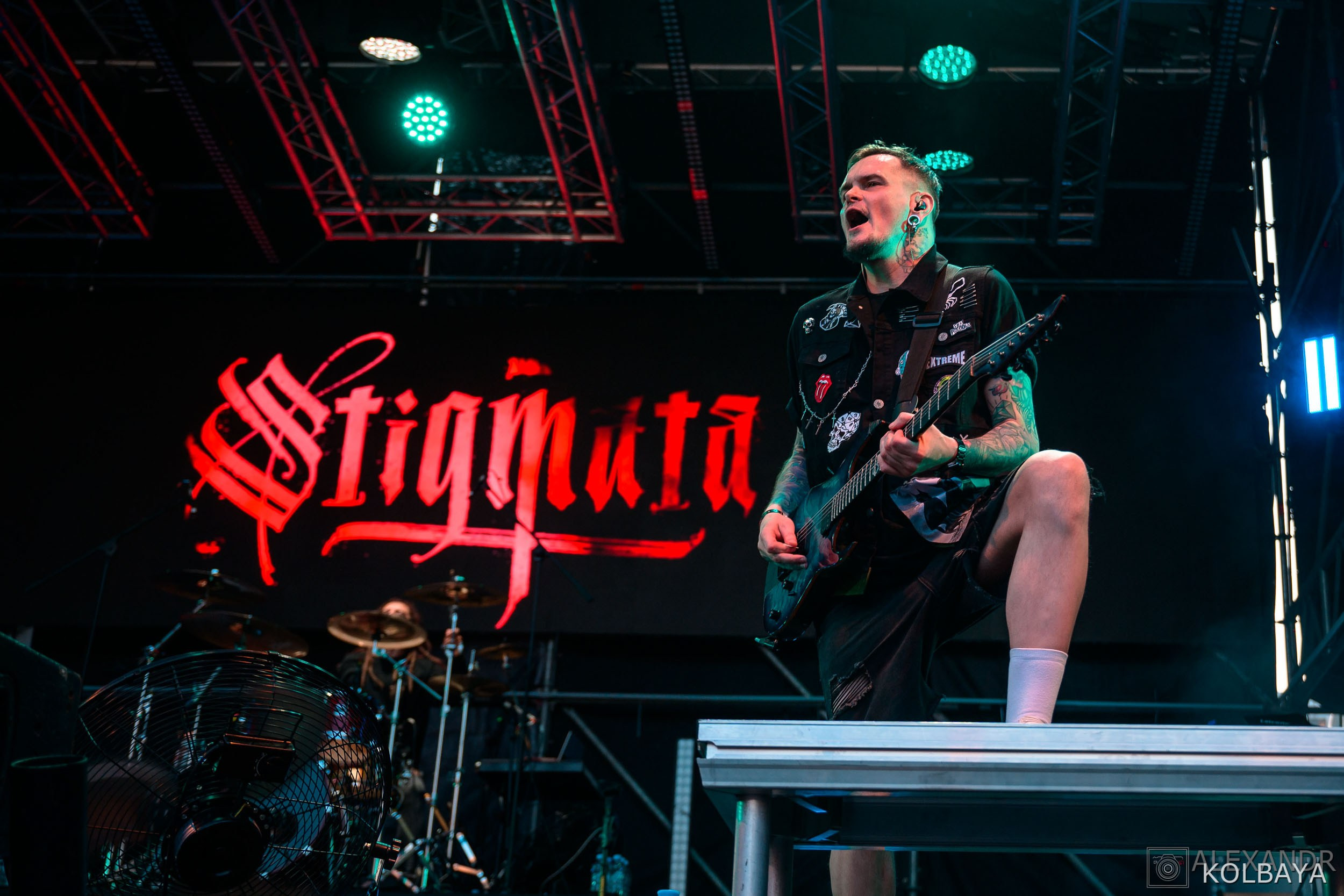 Концерт Stigmata на Red Summer (09.07.2025). Концертный и театральный репортажный фотограф в Москве Александр Колбая