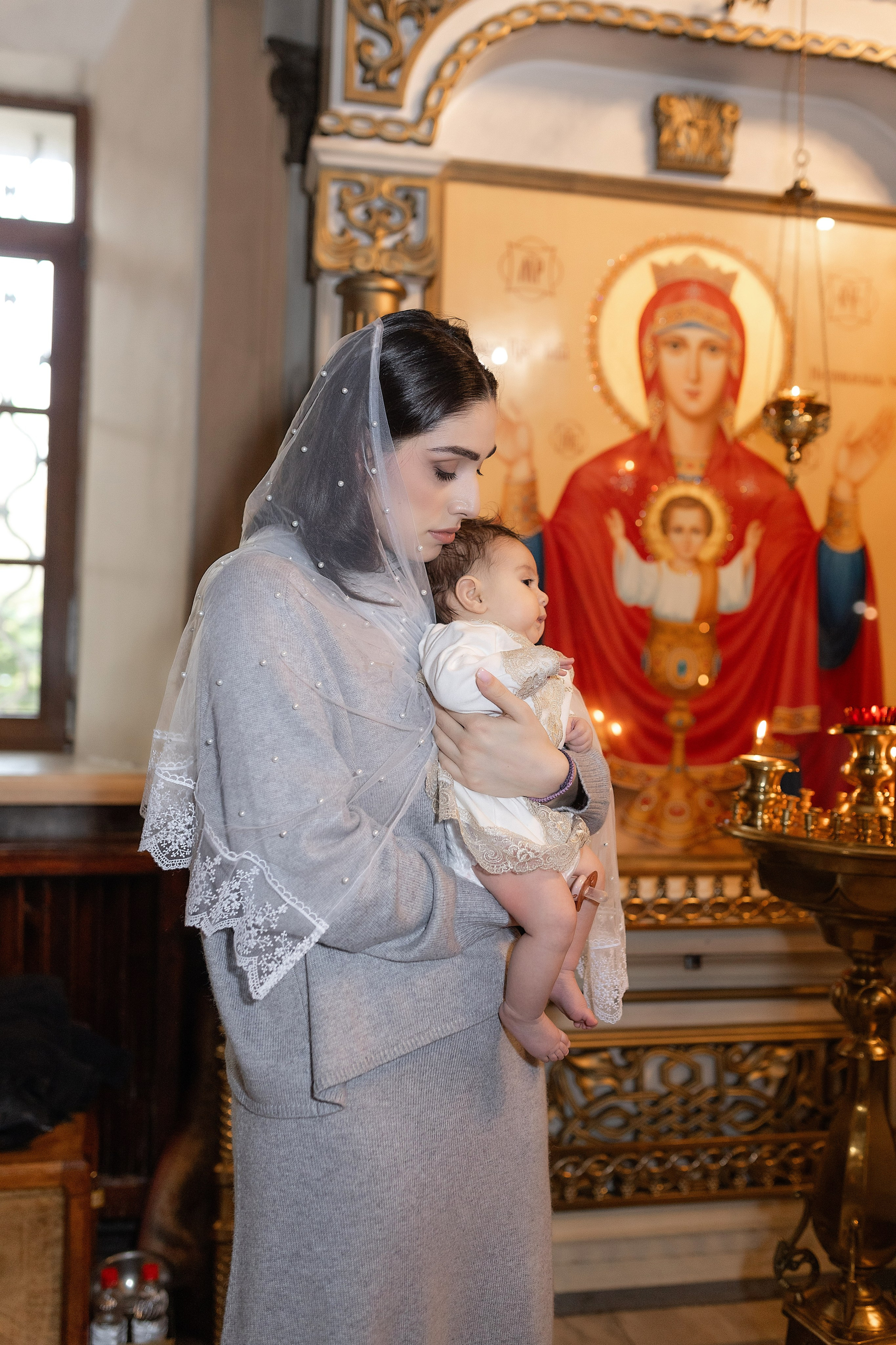 Таинство крещения Лилии. Фотограф в Железнодорожном и Балашихе