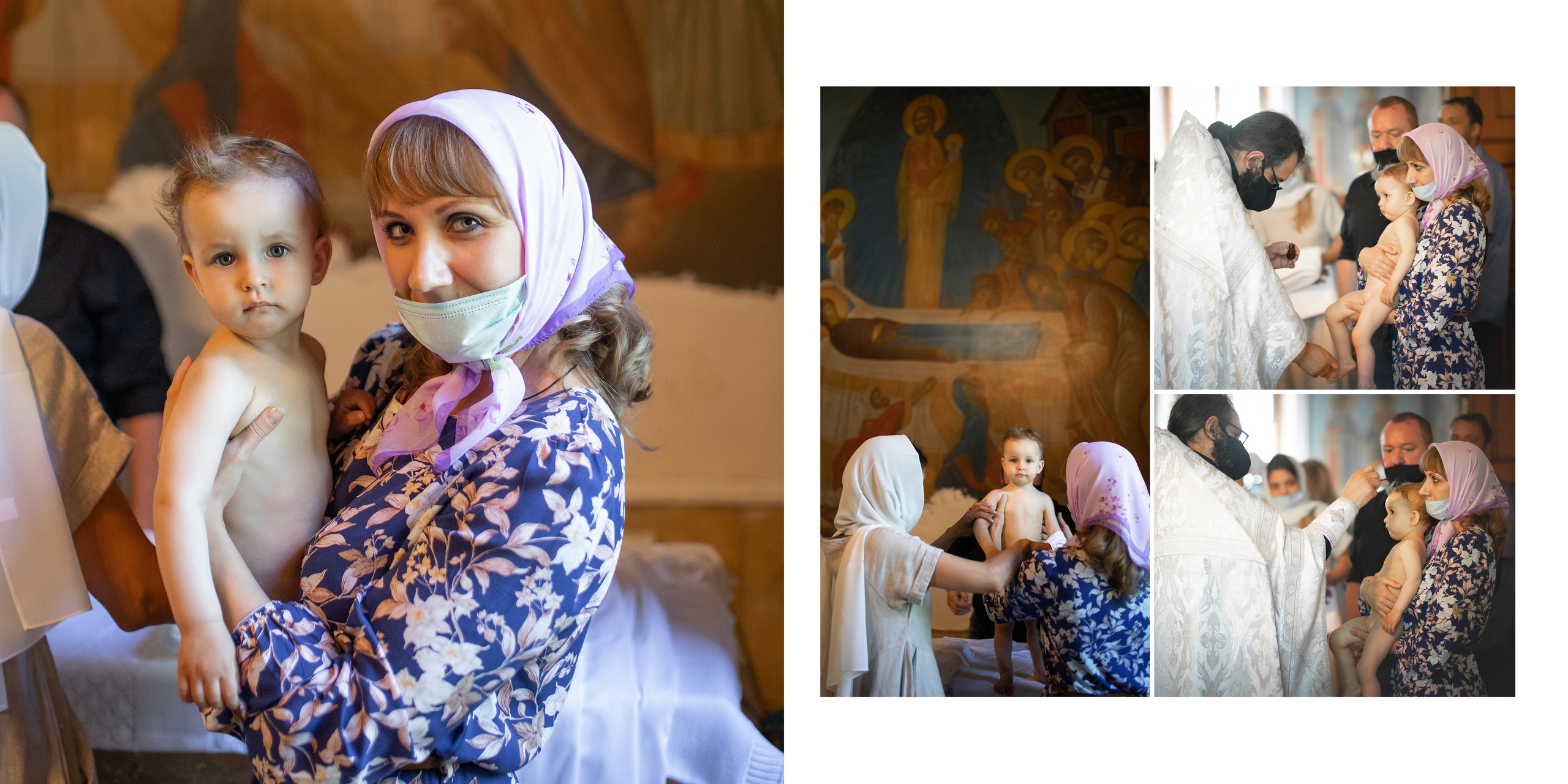 Крещение Дарьи. Детский и семейный фотограф в Москве Вера Орлова