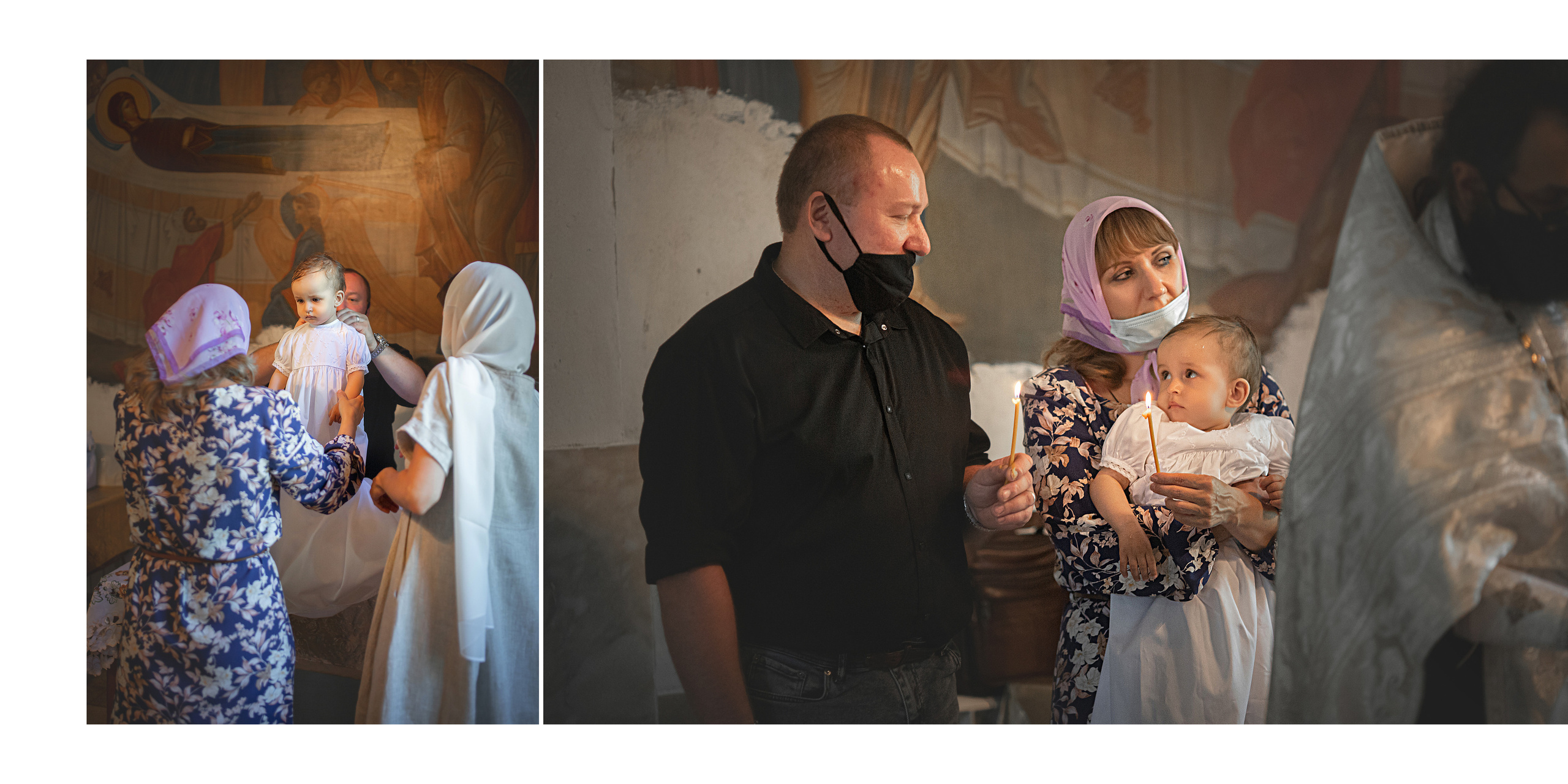 Крещение Дарьи. Детский и семейный фотограф в Москве Вера Орлова