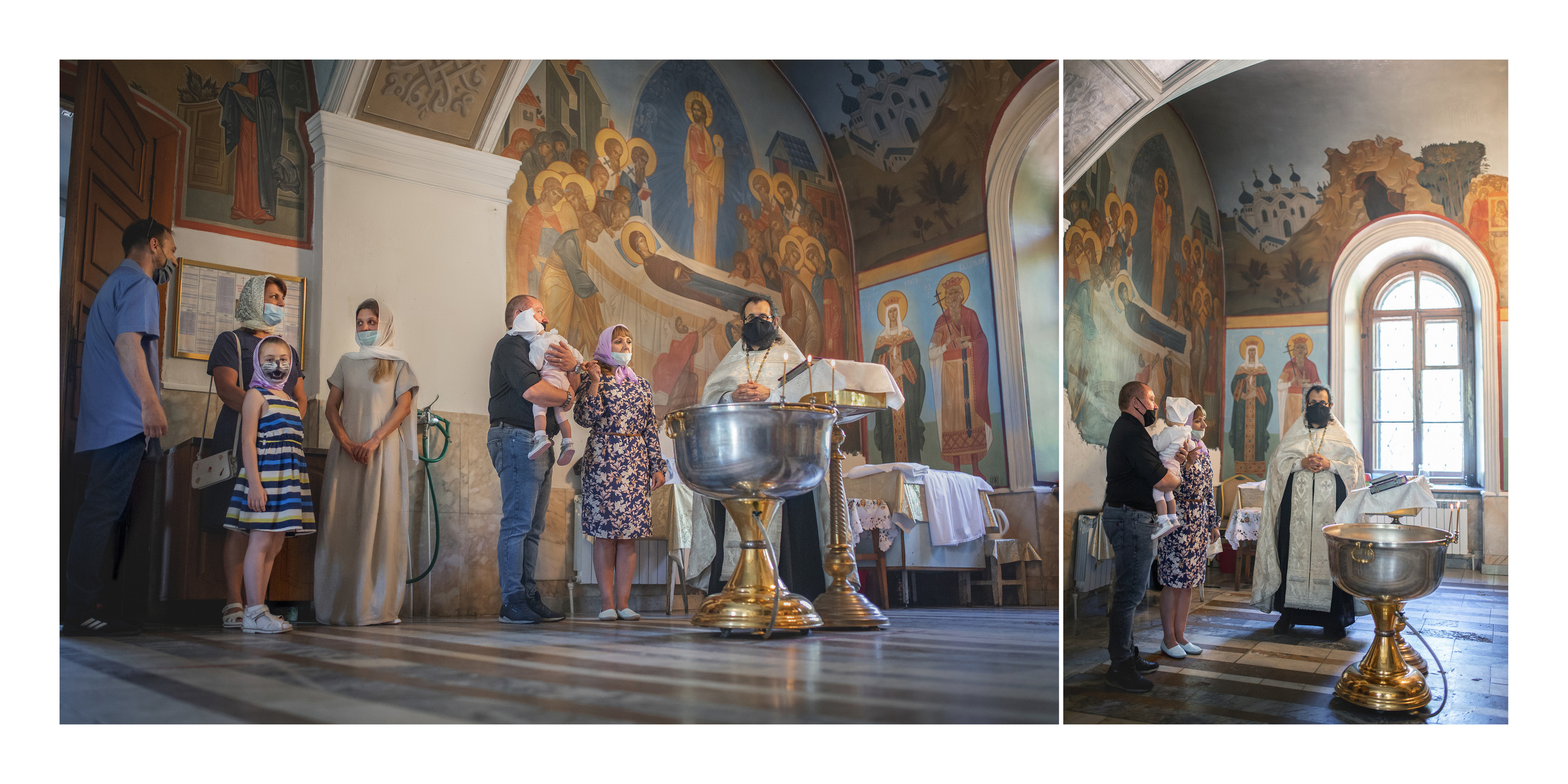 Крещение Дарьи. Детский и семейный фотограф в Москве Вера Орлова