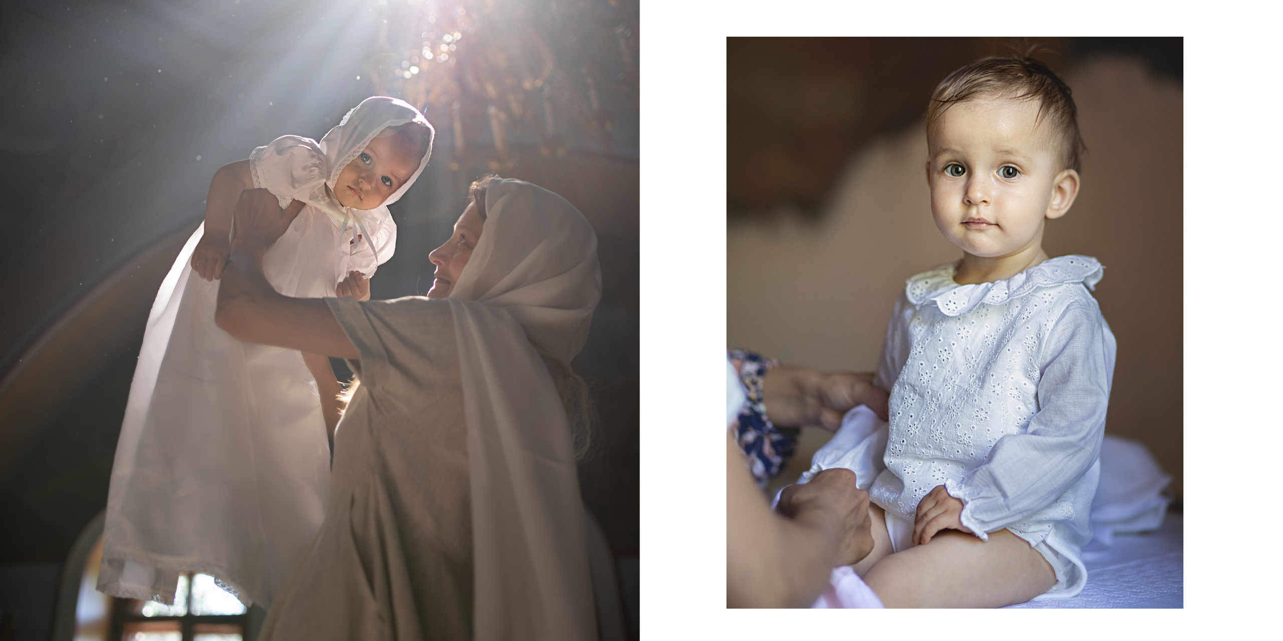 Крещение Дарьи. Детский и семейный фотограф в Москве Вера Орлова